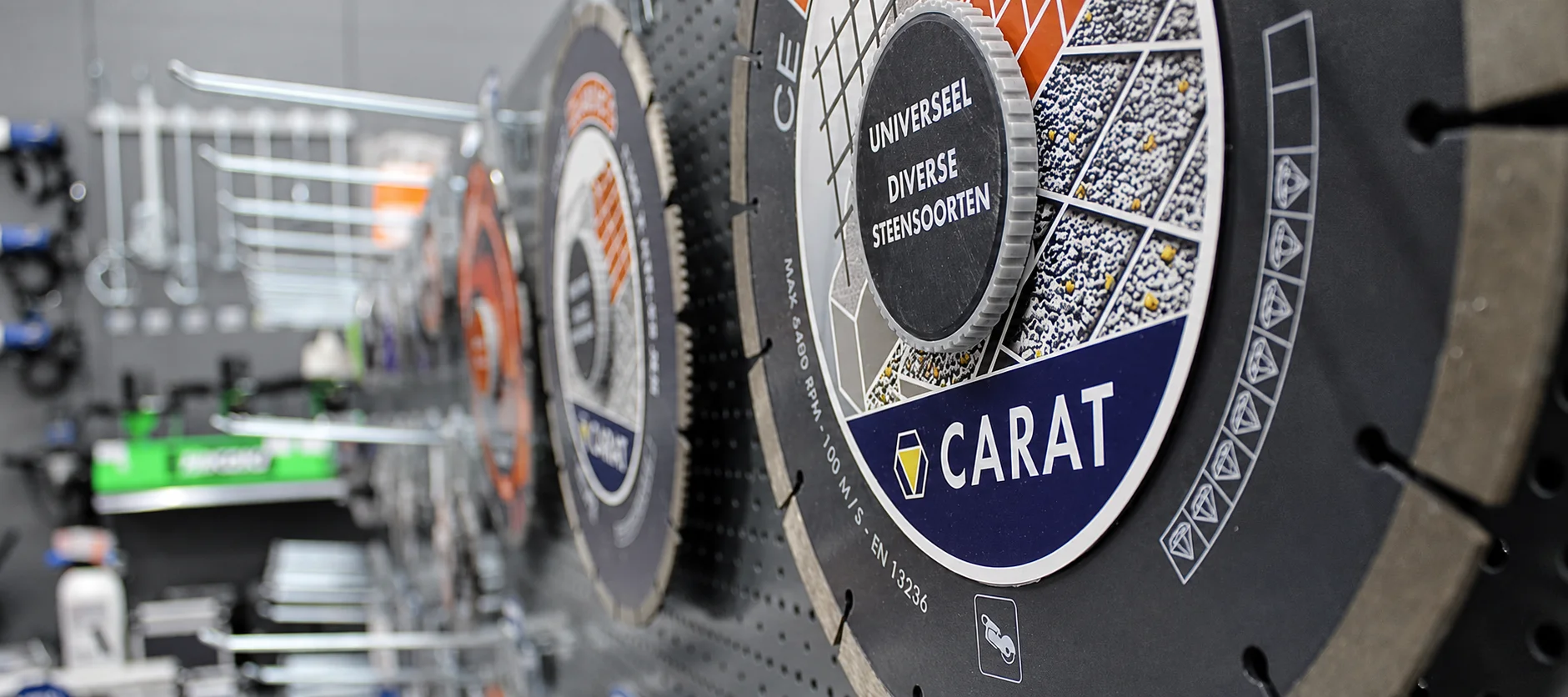 Nu verkrijgbaar bij Marree: CARAT diamantgereedschappen