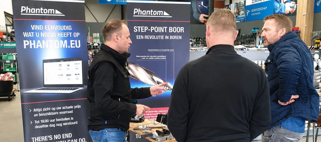 Nieuw bij Marree: Phantom gereedschap