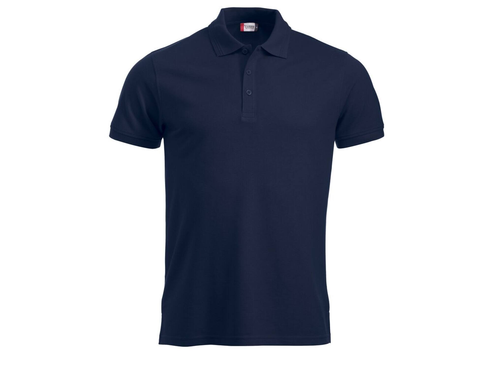 Clique Poloshirt Manhattan dark navy maat S