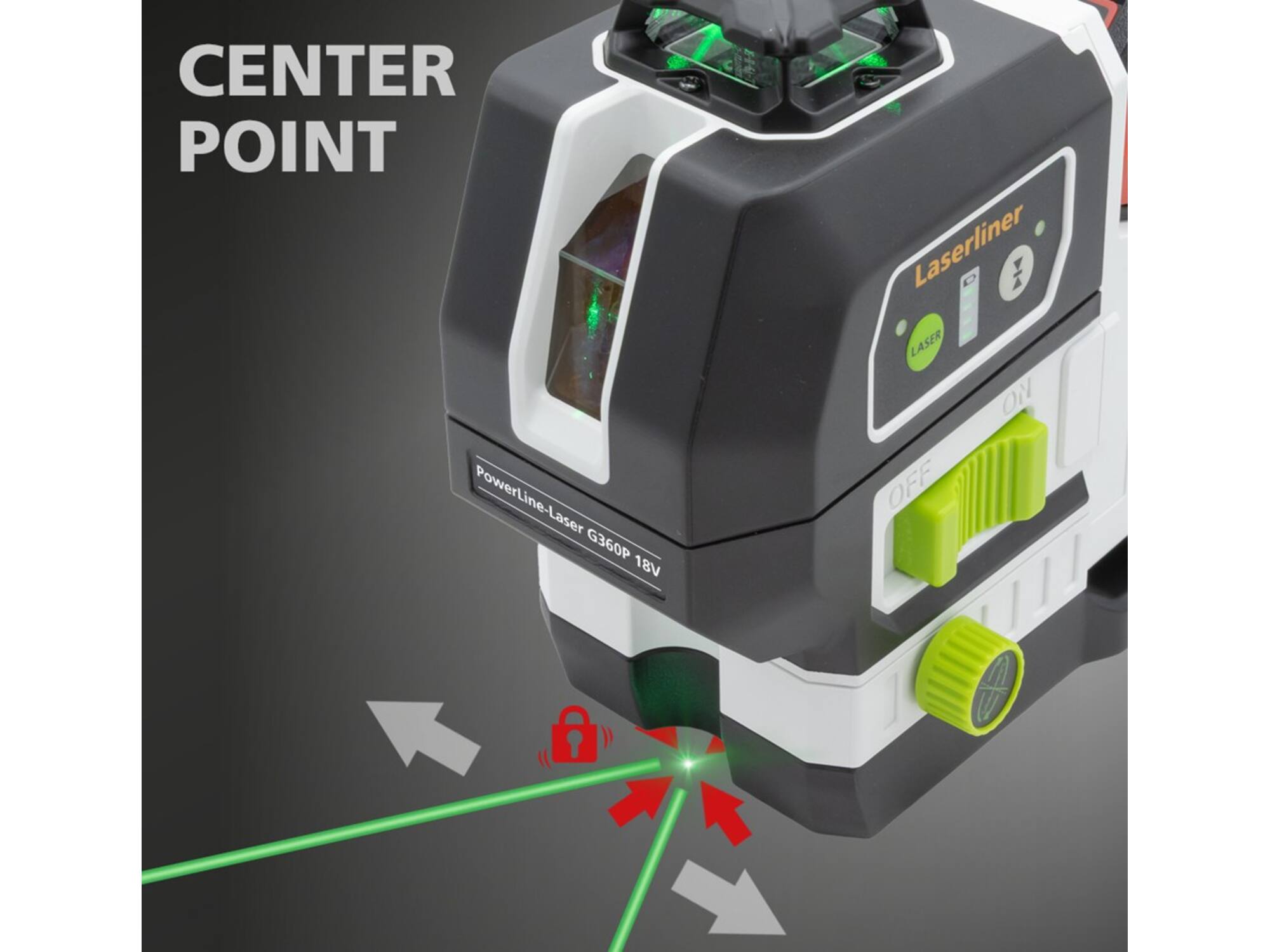 Laserliner PowerLine-Laser G360P Multi-18V