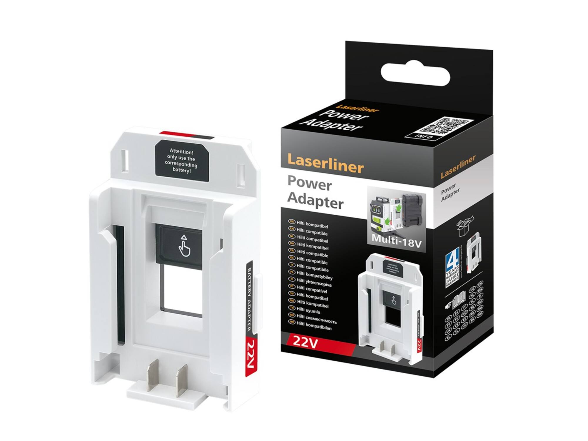 Laserliner PowerAdapter 22 V (Hilti)