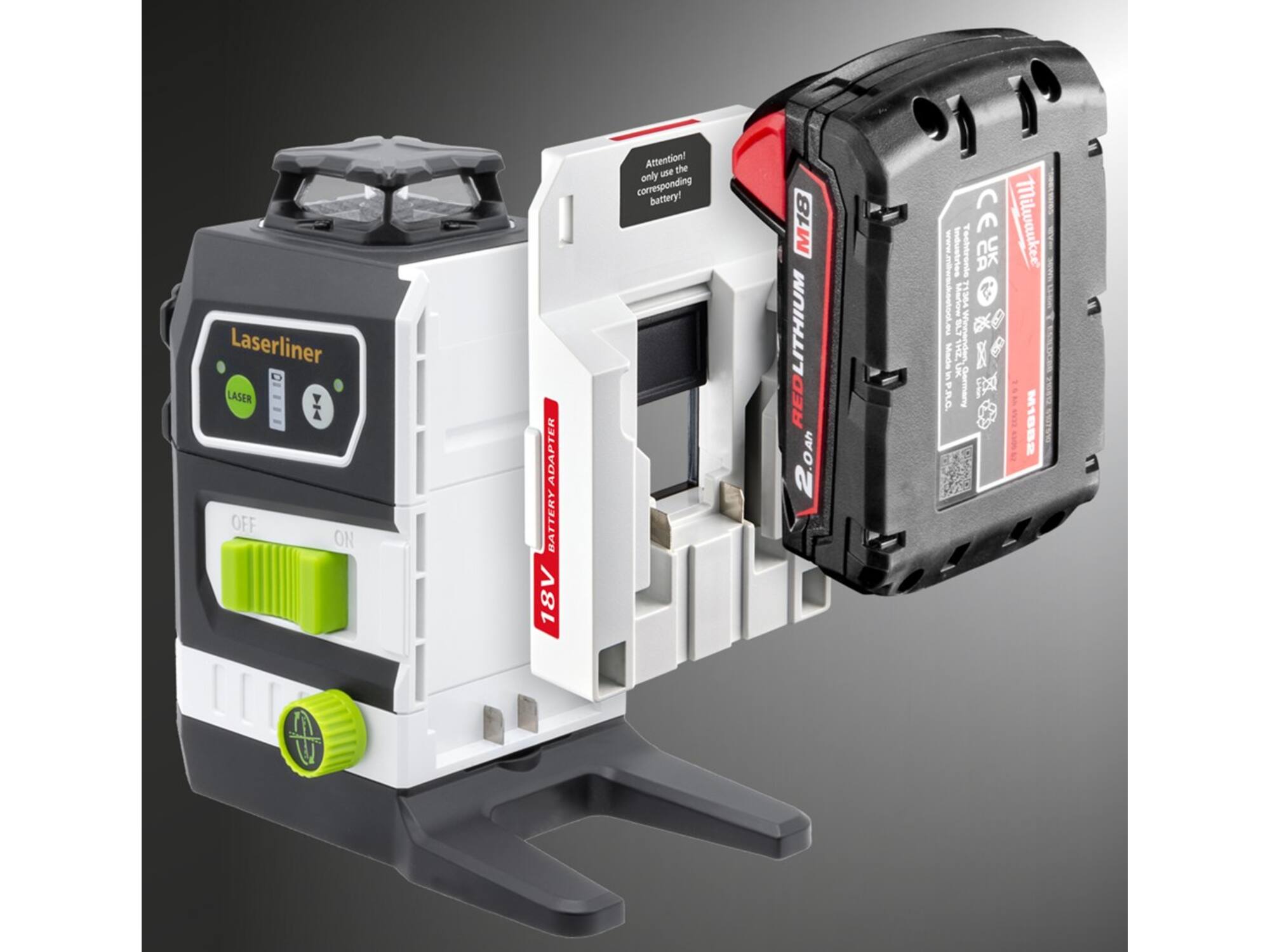 Laserliner PowerAdapter 18 V (Milwaukee)