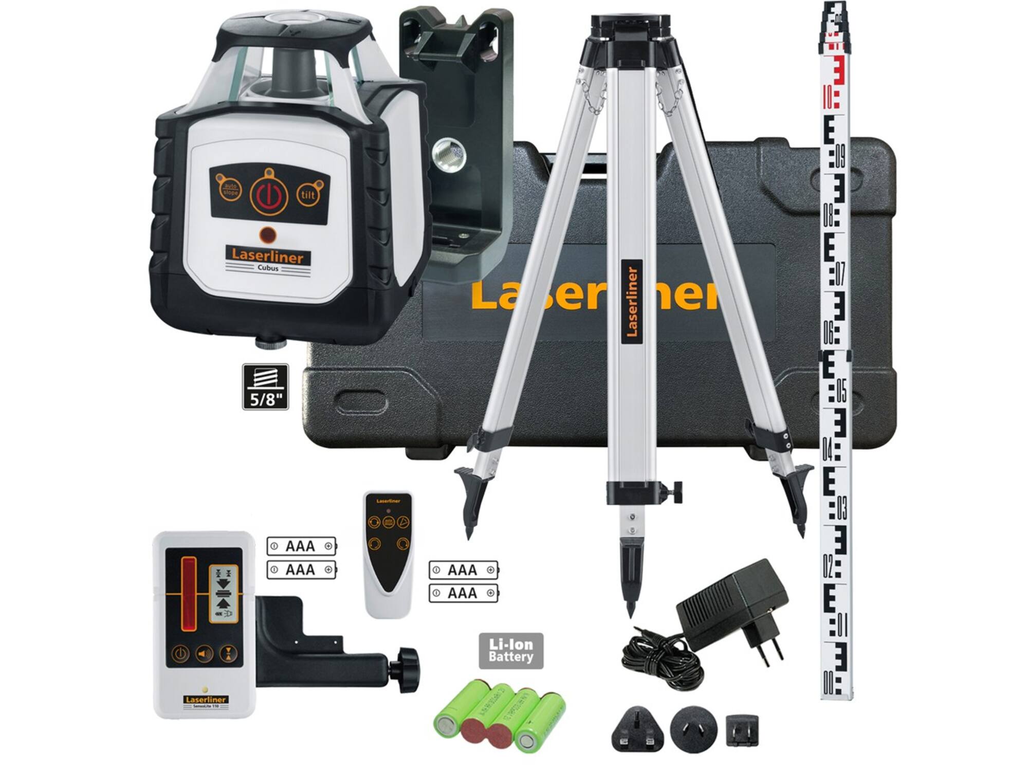 Laserliner Cubus 110 S SET 150 cm (LT 4 in Hardcase)