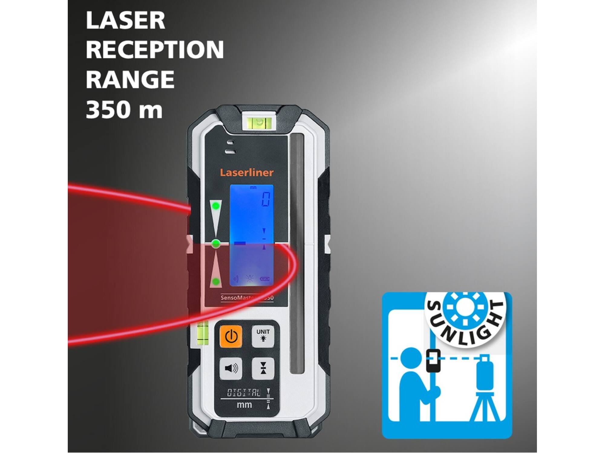 Laserliner Quadrum Compact M350 S Set 165 cm (Lithium, remote)