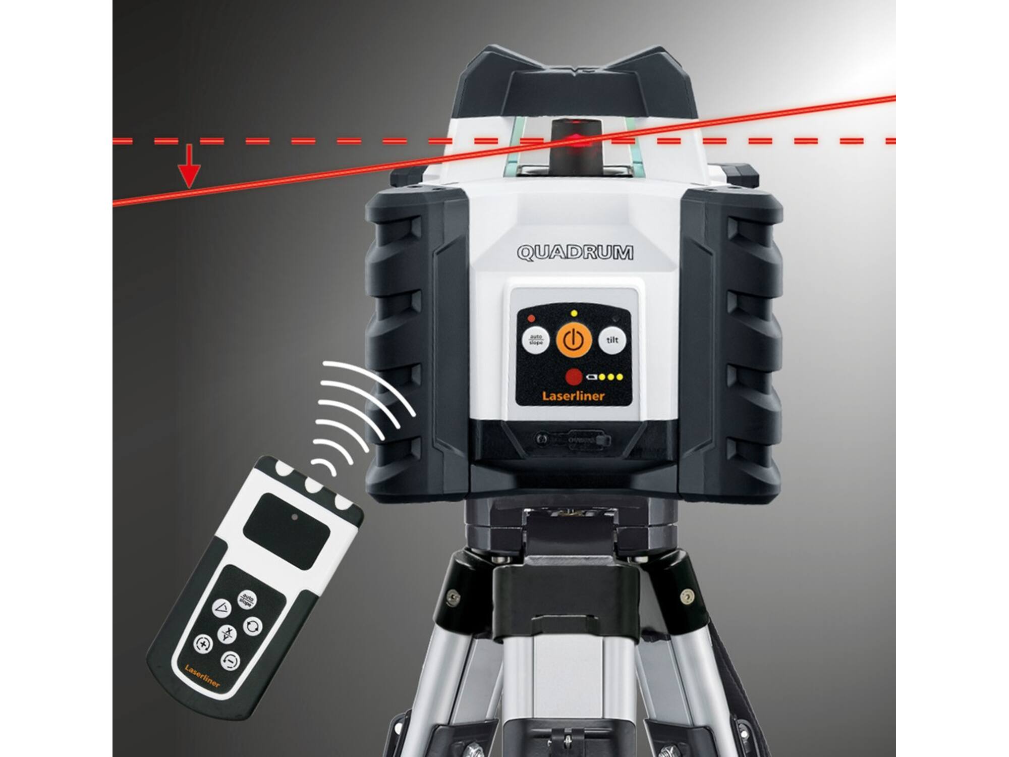 Laserliner Quadrum Compact M350 S Set 165 cm (Lithium, remote)