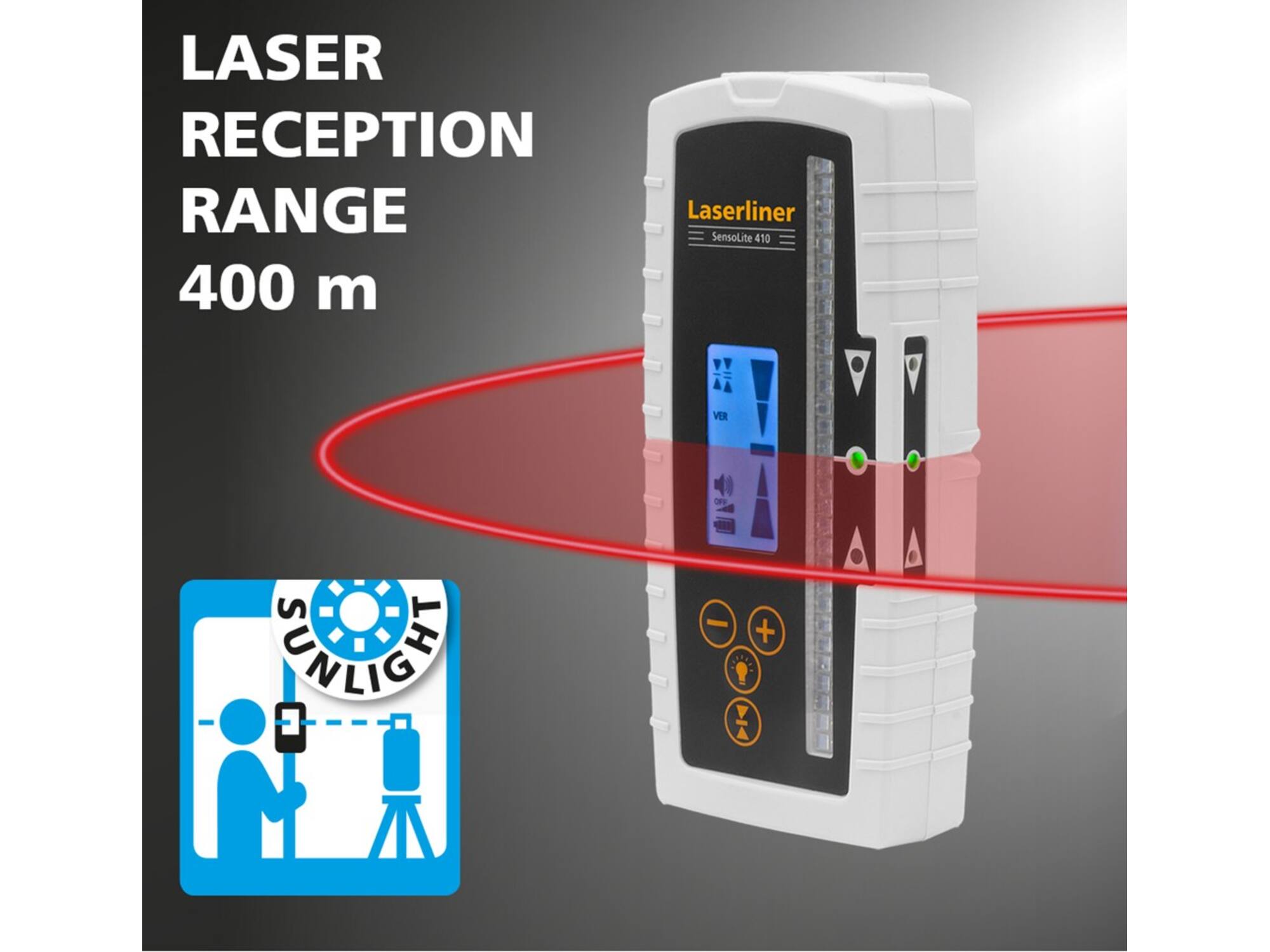 Laserliner Quadrum Compact 410 S SET 165 cm (Lithium, remote)