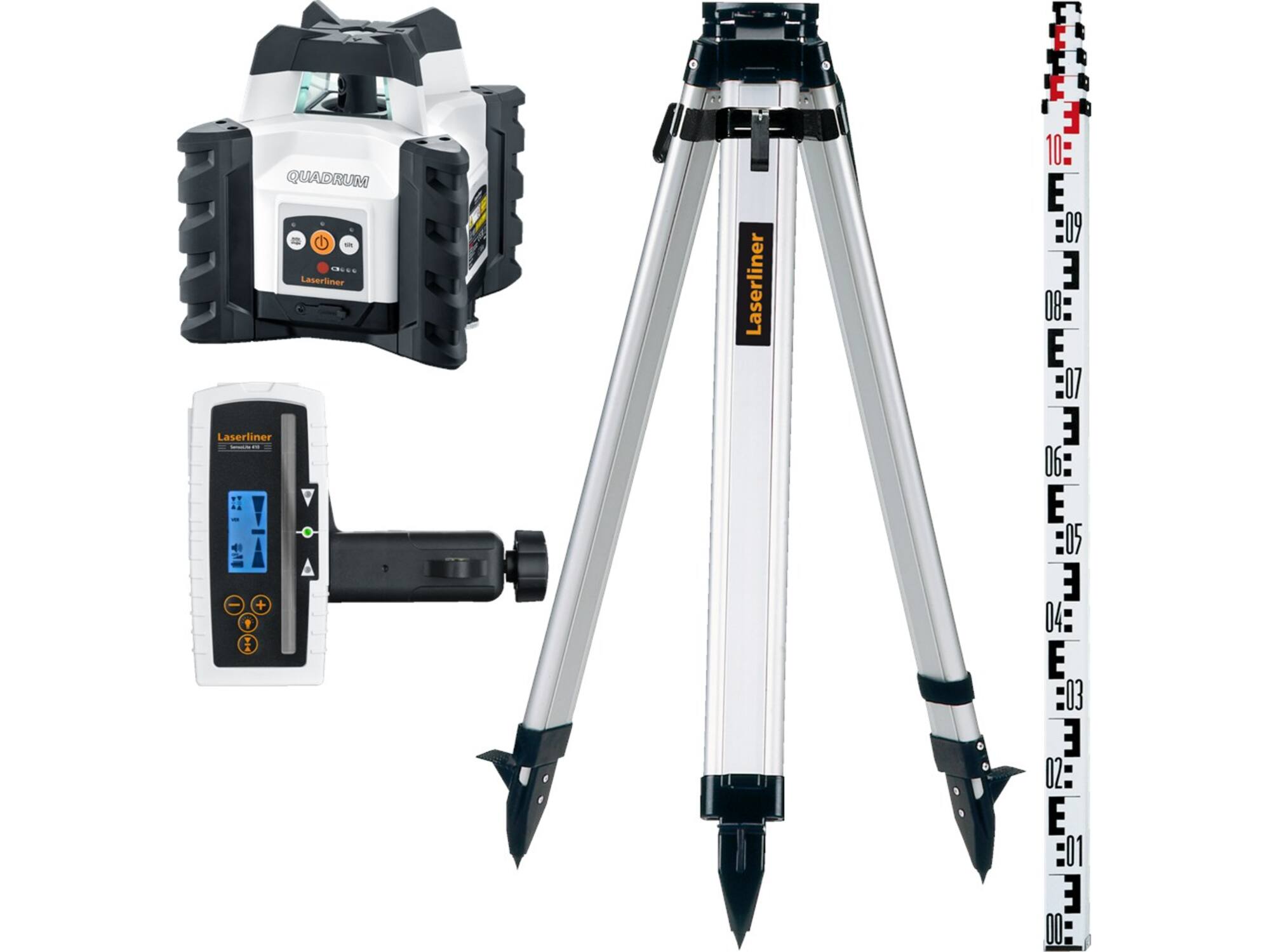 Laserliner Quadrum Compact 410 S SET 165 cm (Lithium, remote)