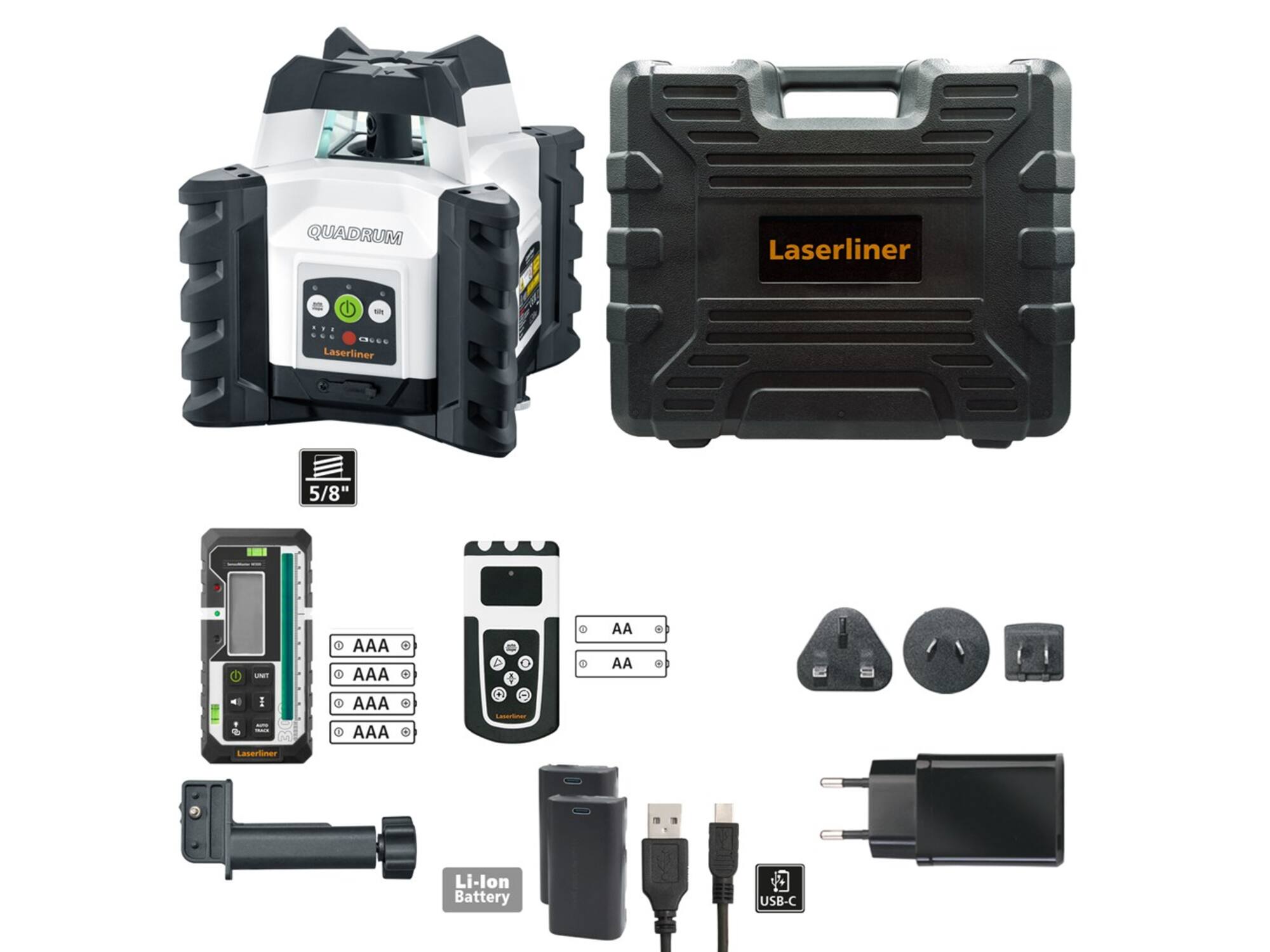 Laserliner Quadrum Compact GT M300 S (AutoTracking, MM reciever)