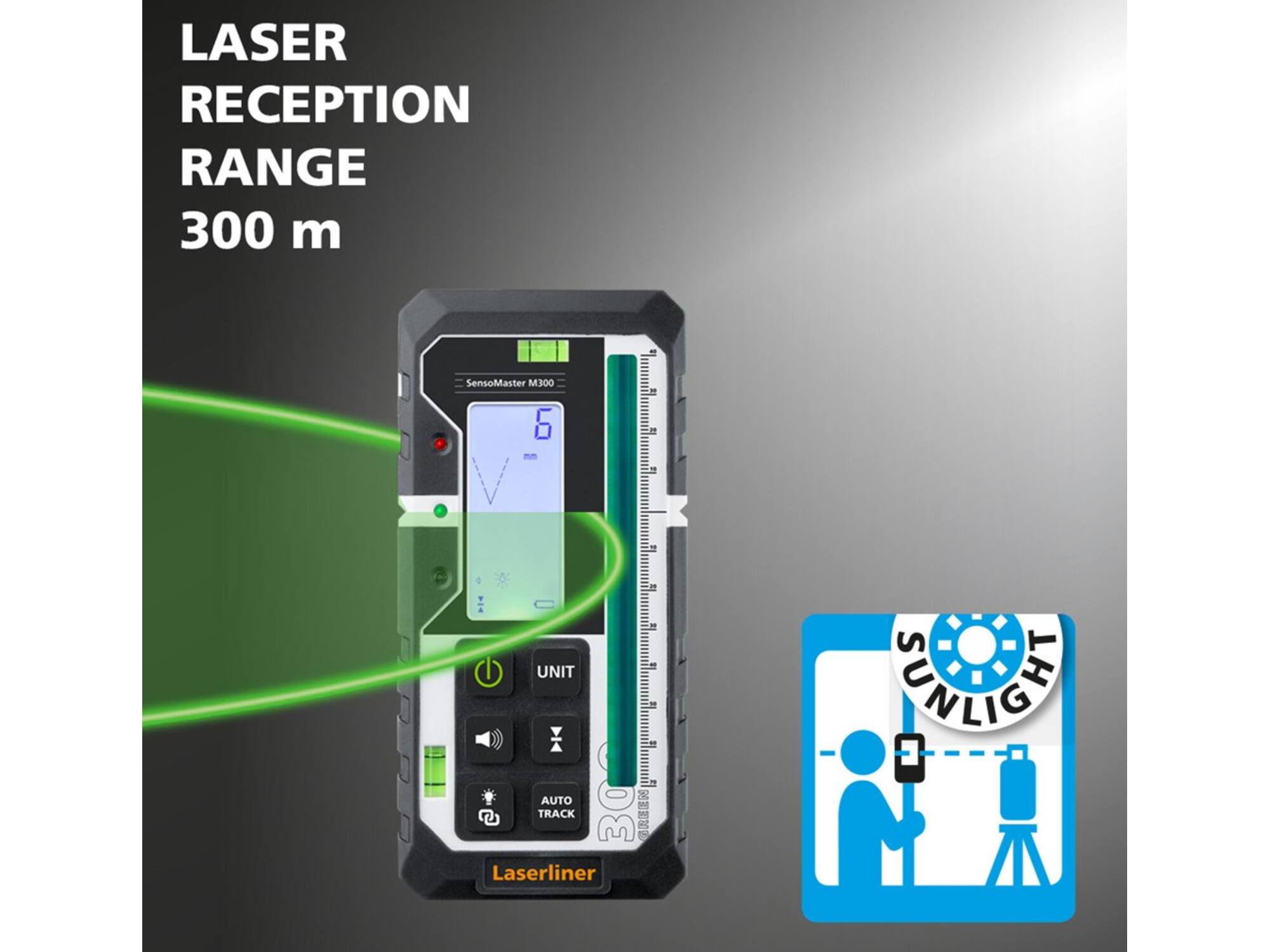 Laserliner Quadrum Compact GT M300 S (AutoTracking, MM reciever)
