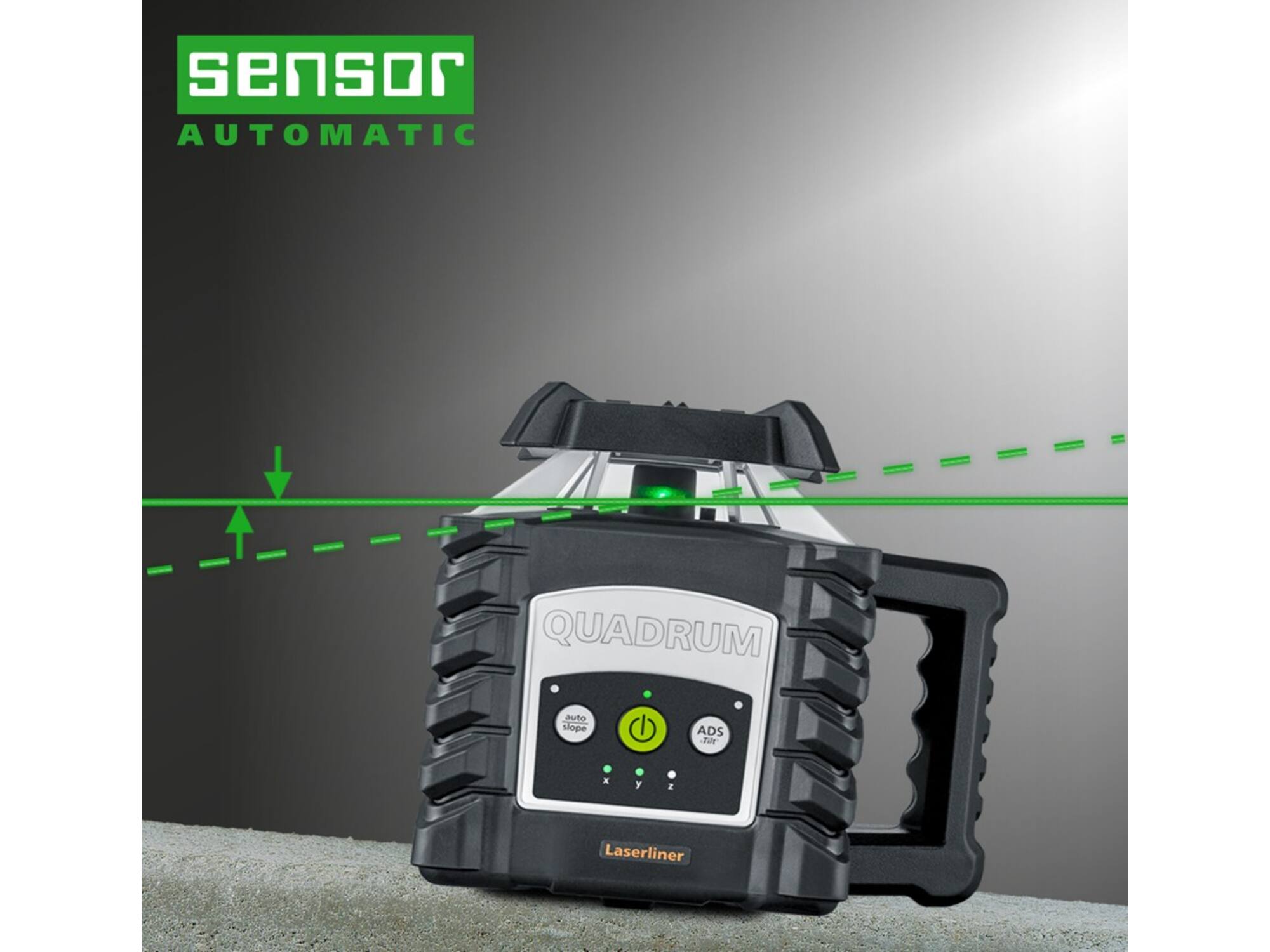 Laserliner Quadrum GSL M350 (Lithium/Rubber pad)