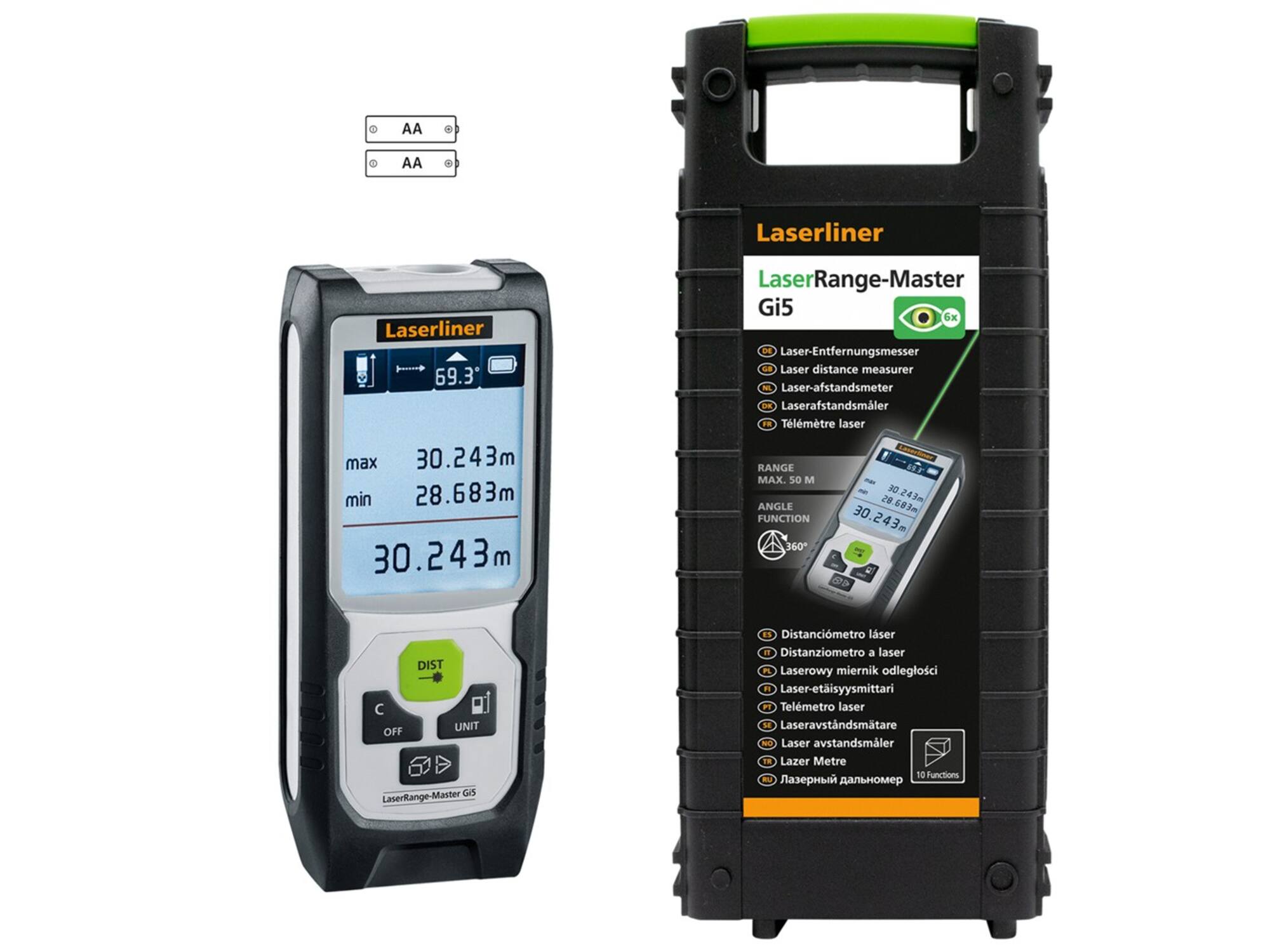 Laserliner LaserRange-Master Gi5 Hardbox