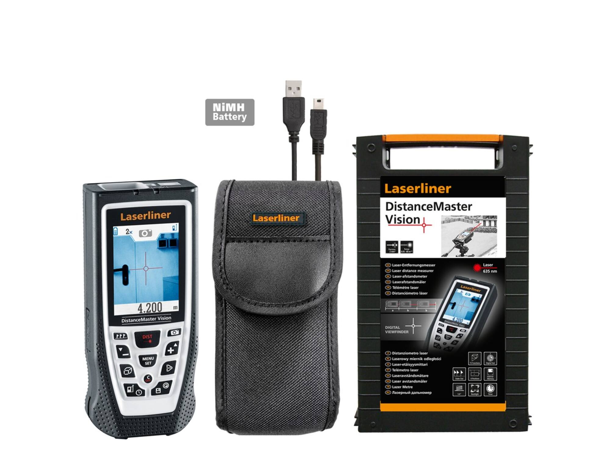 Laserliner DistanceMaster Vision (80m,Tilt,Cam)