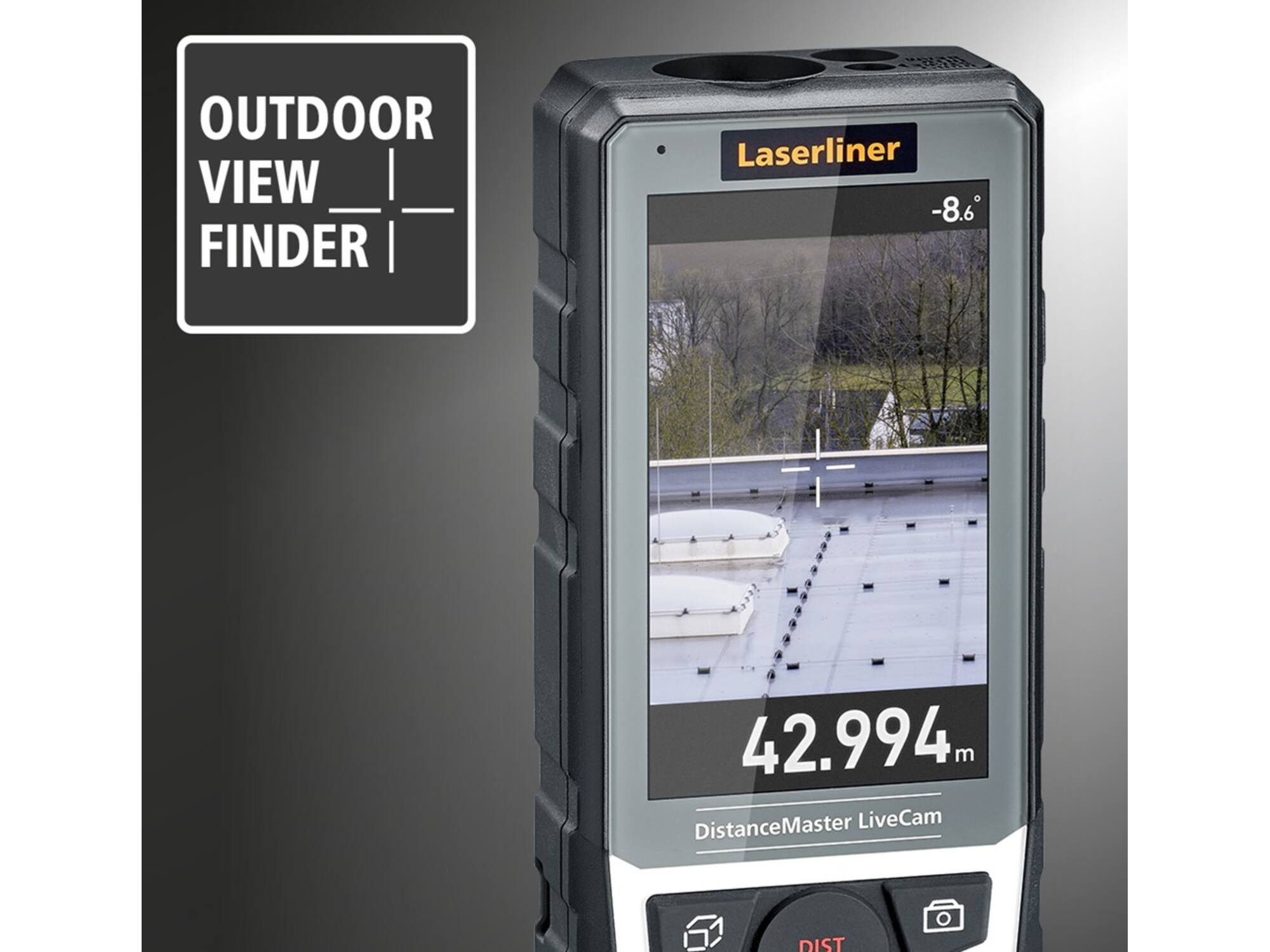 Laserliner DistanceMaster LiveCam (150m, Tilt, Cam, BLE, IP65)