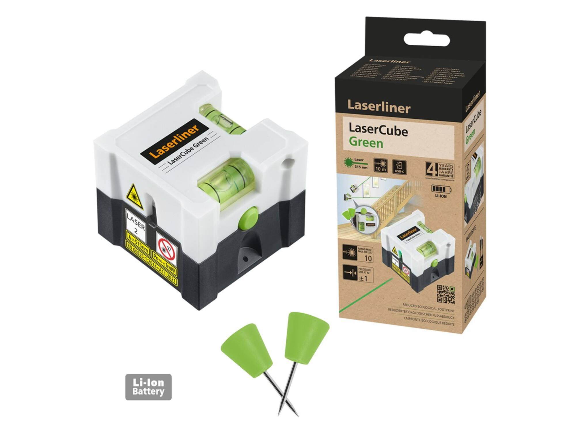 Laserliner Laser Cube Green