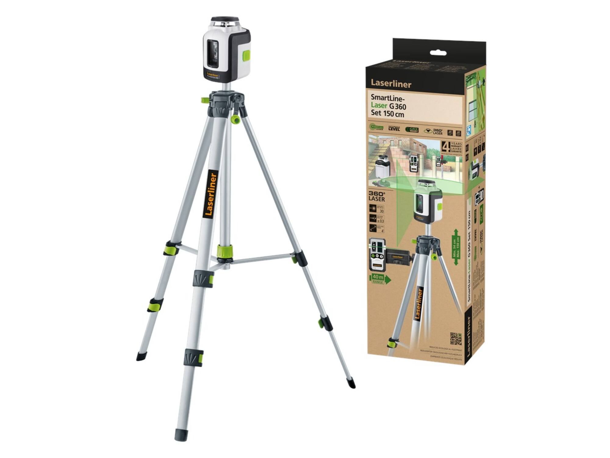 Laserliner SmartLine-Laser G360  set 150 cm