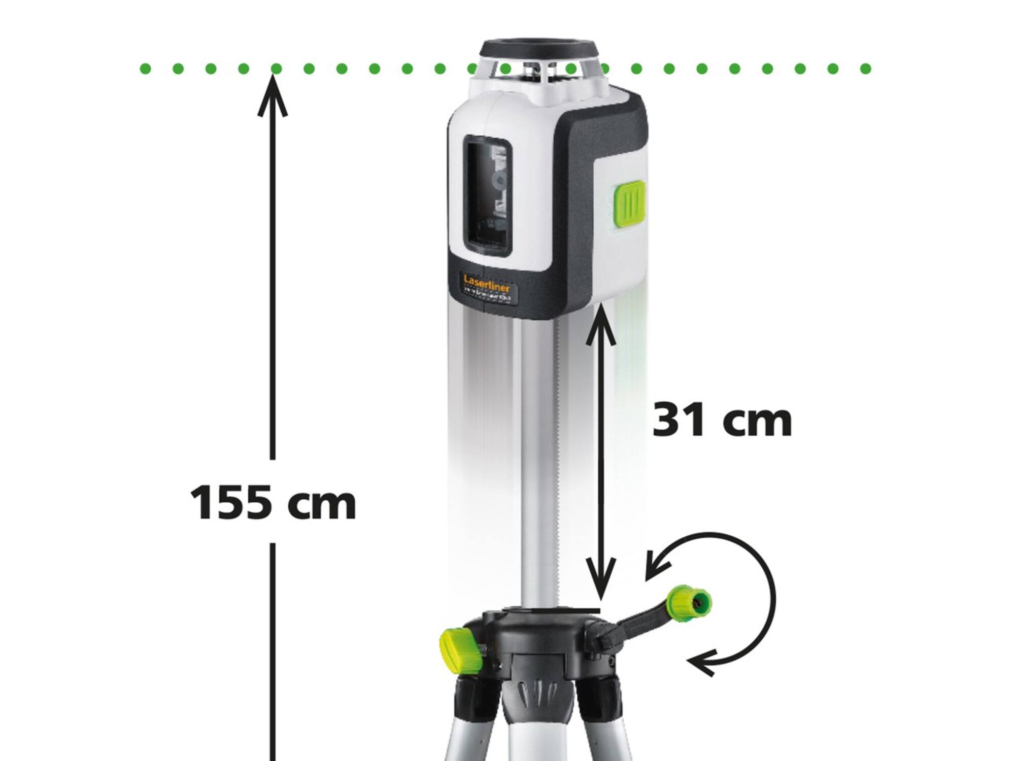 Laserliner SmartLine-Laser G360  set 150 cm