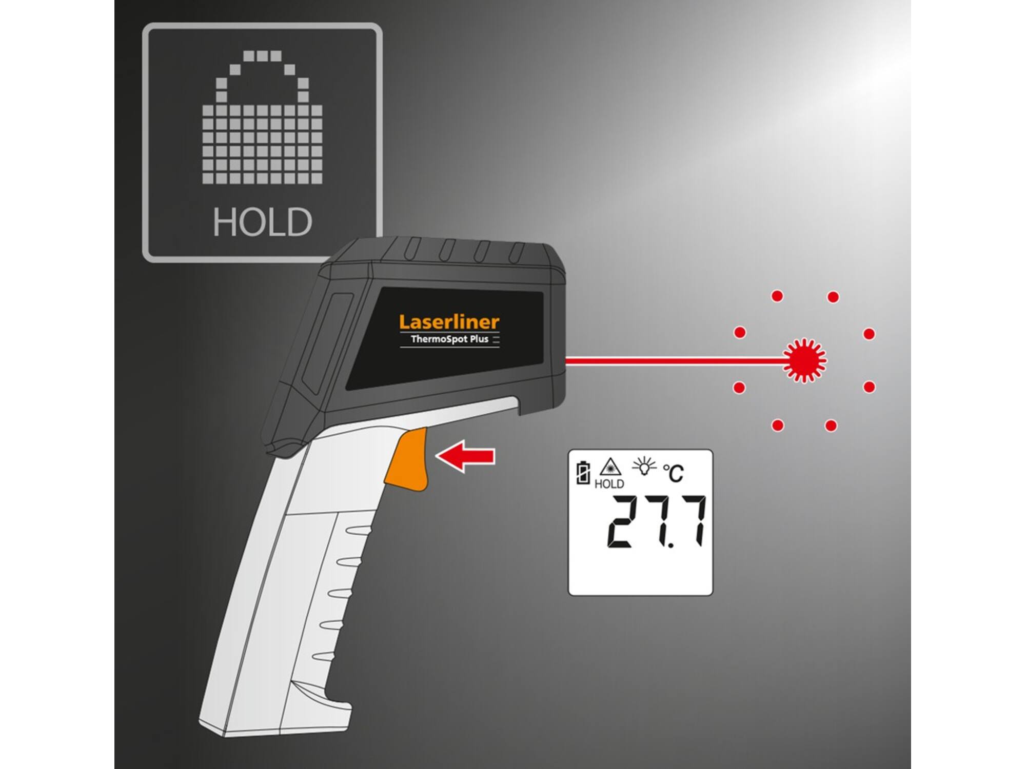 Laserliner ThermoSpot Plus