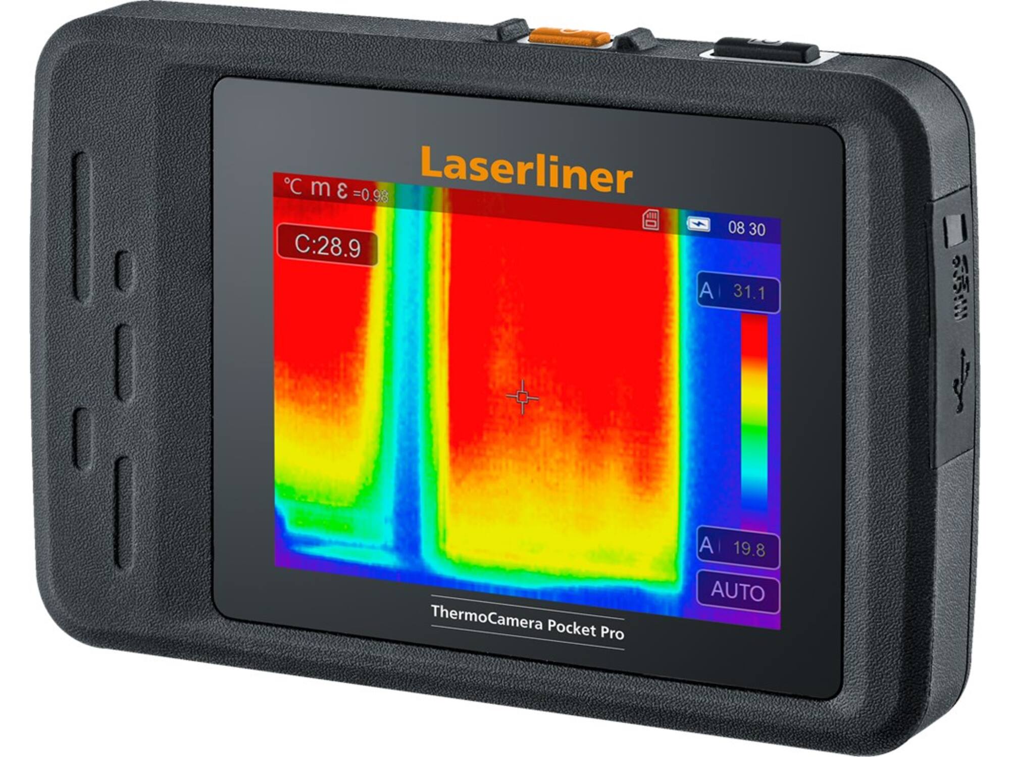 Laserliner ThermoCamera Pocket Pro (256x192), -20° tot 550°   40 MK, Visual Custom App