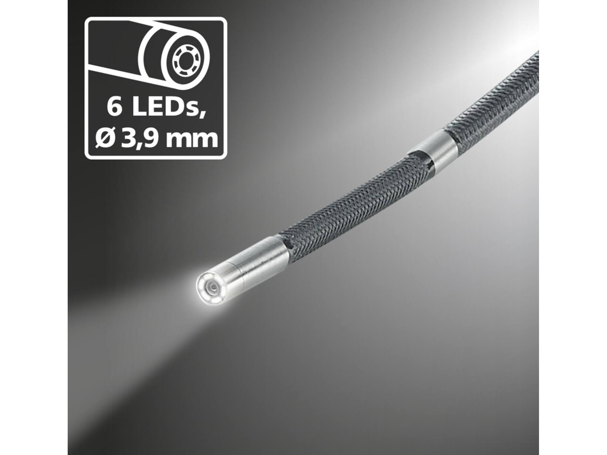 Laserliner InspectorCamera 3D Micro module (3,9 mm; 1 m) in case