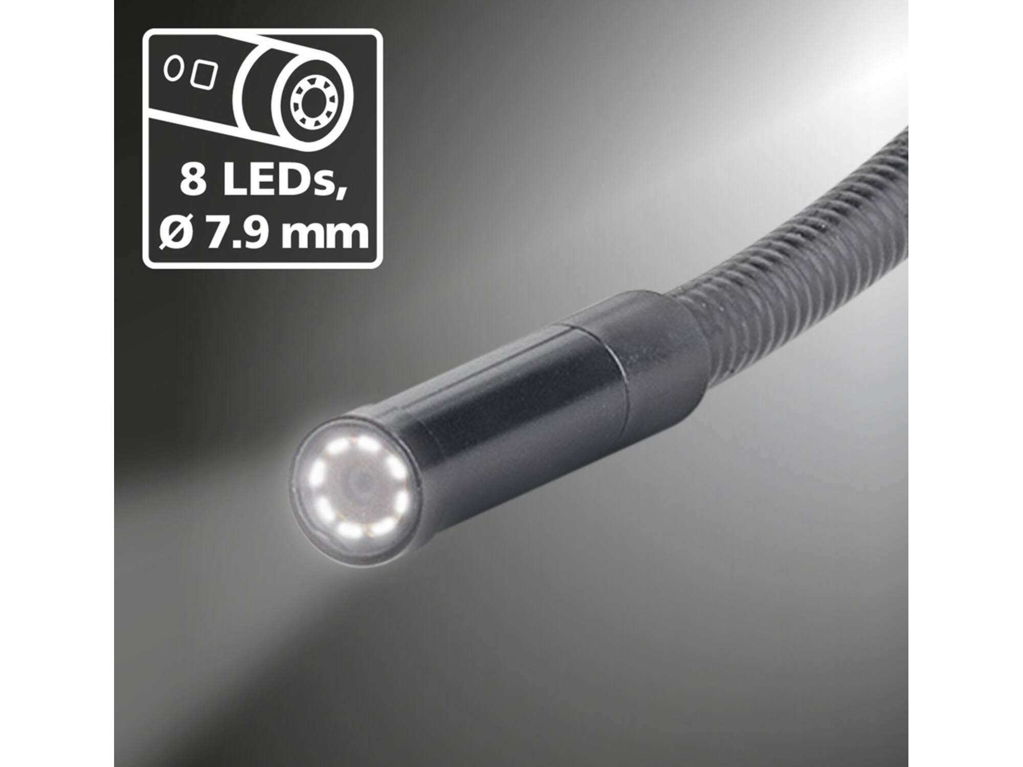 Laserliner VideoFlex HD (7,9mm; 1,5m; 4GB, base and case)