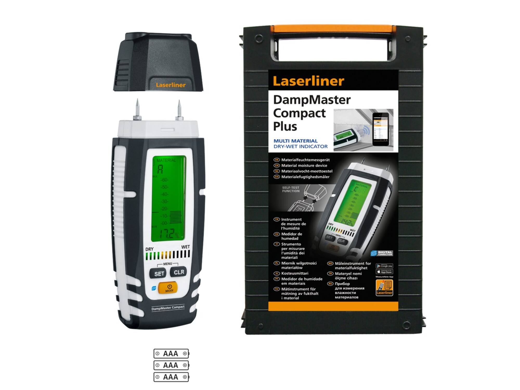 Laserliner DampMaster Compact Plus