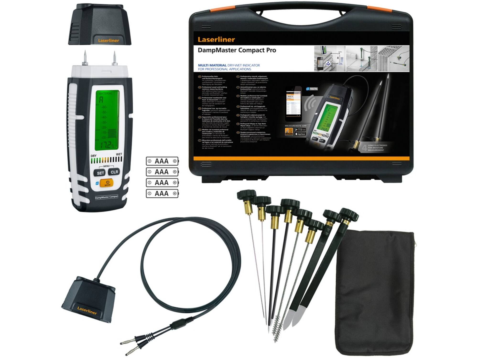 Laserliner DampMaster Compact Pro (BLE)