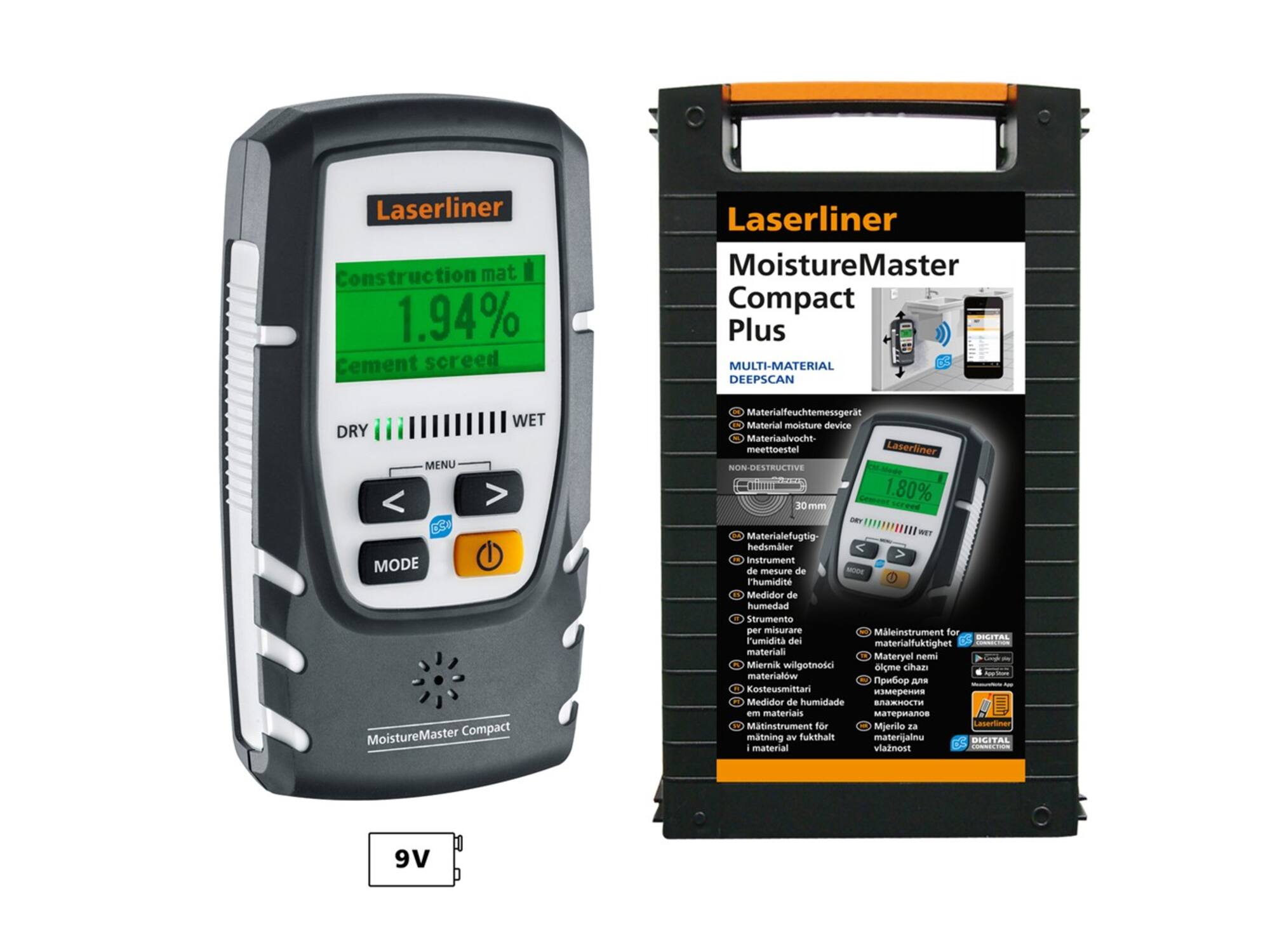 Laserliner MoistureMaster Compact Plus