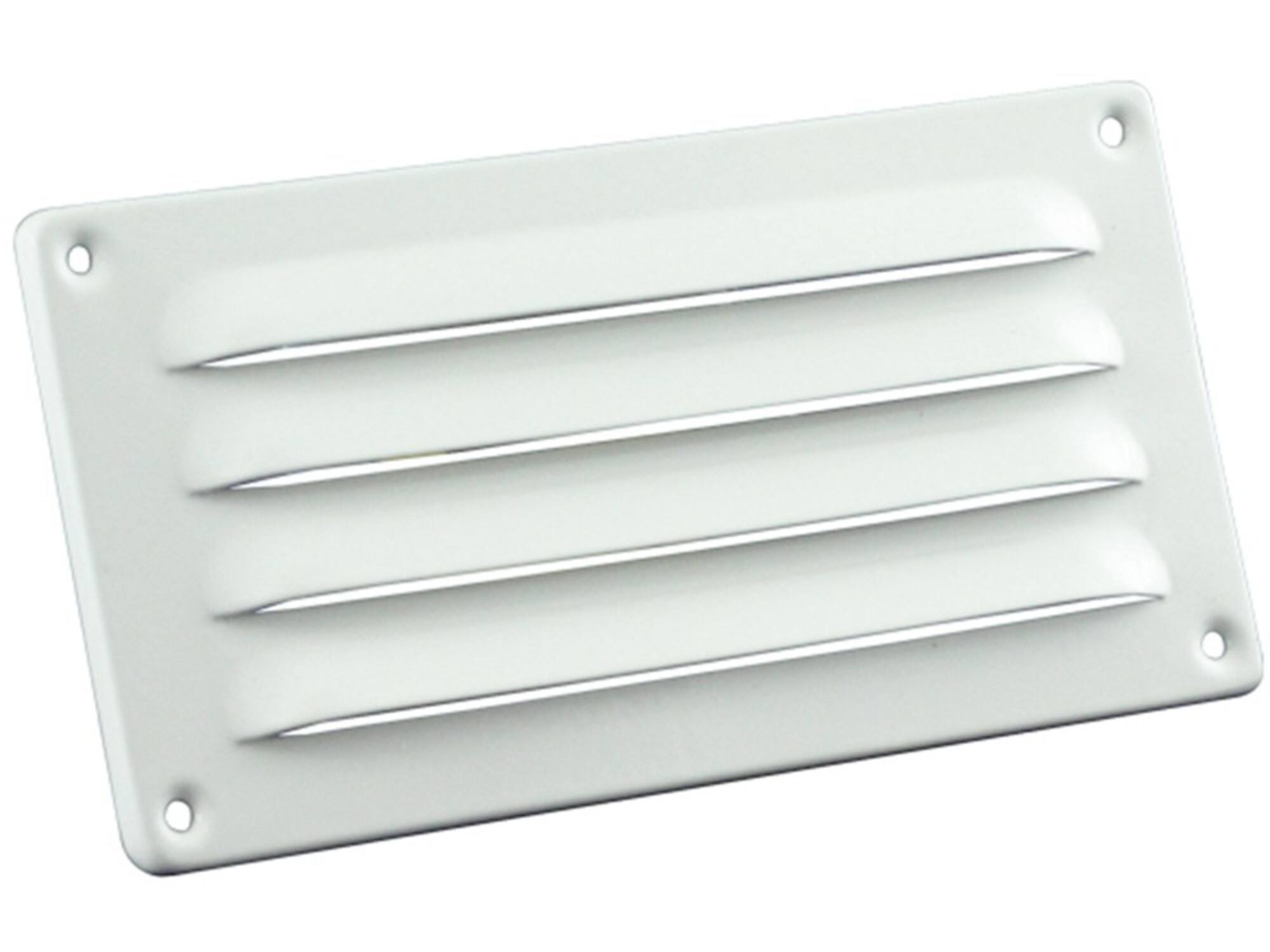 Nedco Schoepenrooster aluminium wit 180 X 90 mm