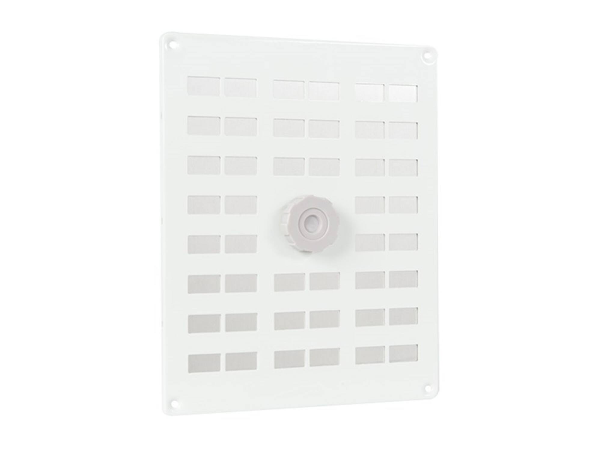 Nedco Schuifrooster aluminium gaas wit 250 X 200 mm