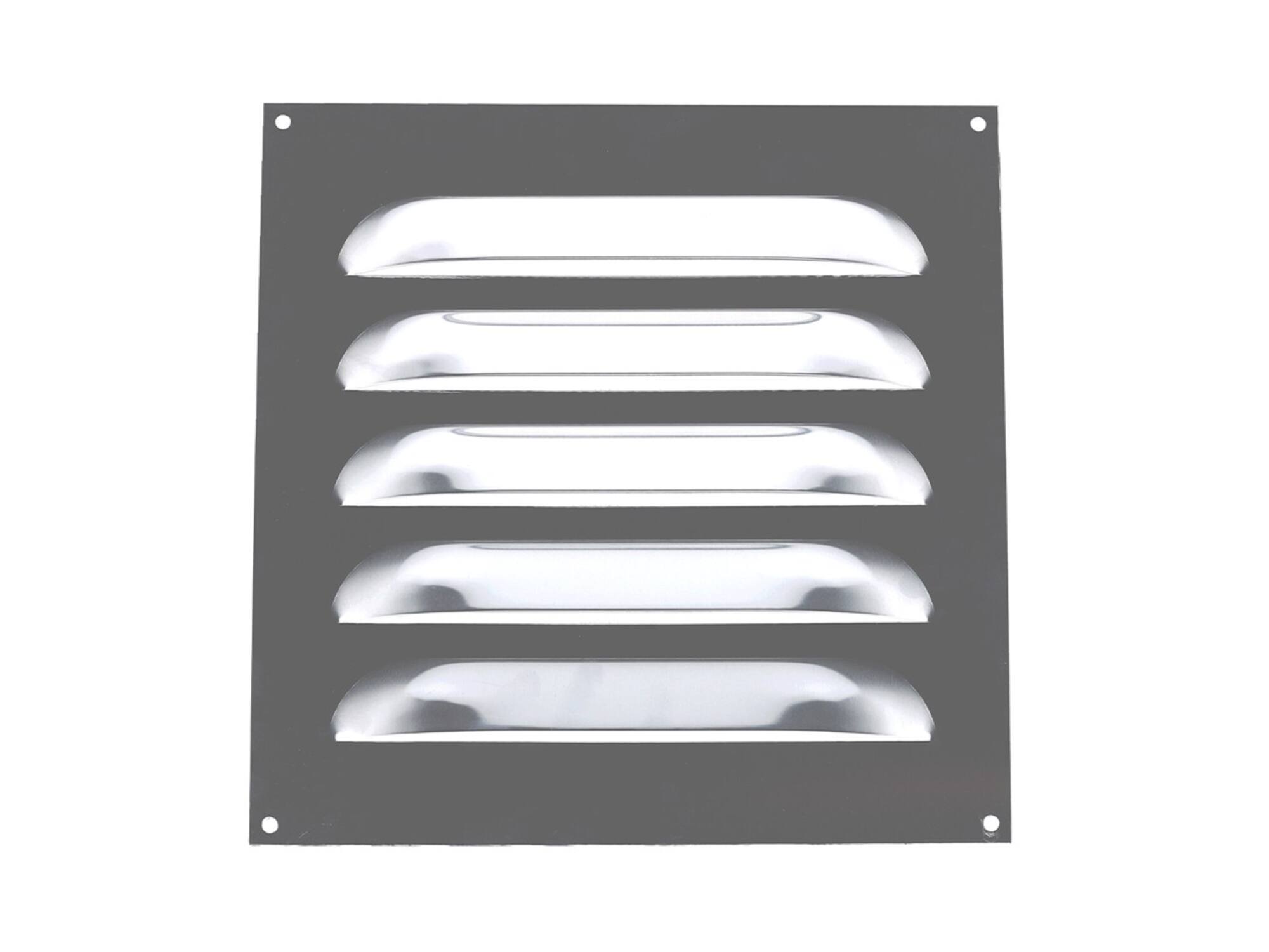 Nedco Schoepenrooster aluminium boldline 250 X 250 mm