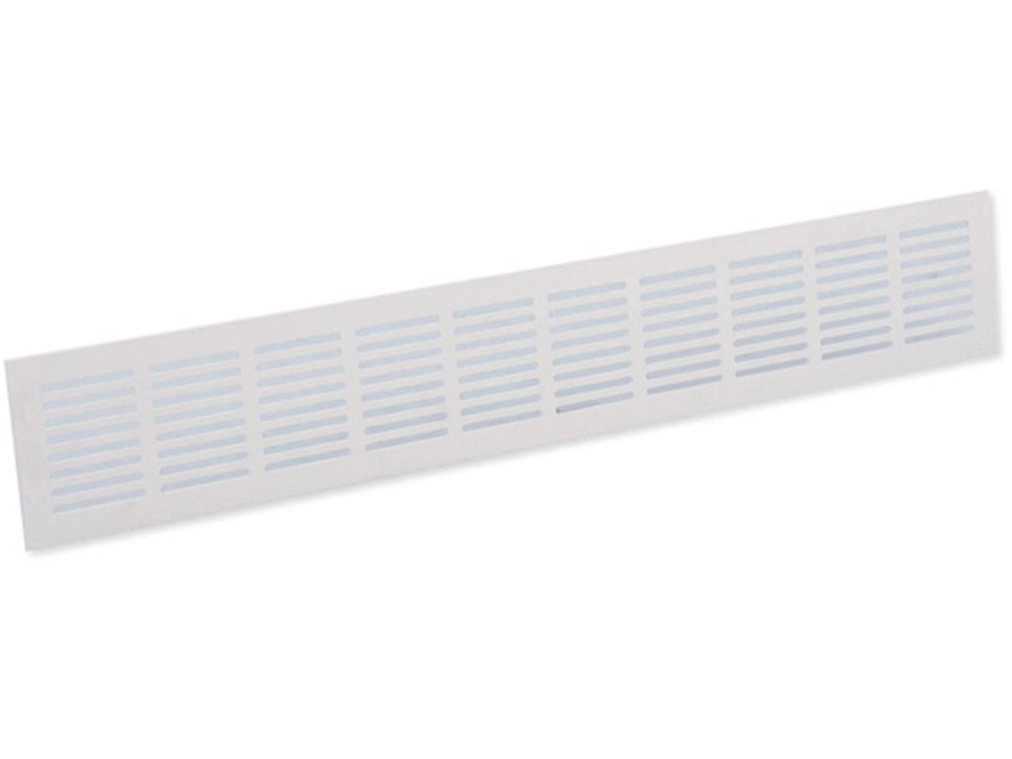 Nedco Plintrooster wit 500 X 80 mm