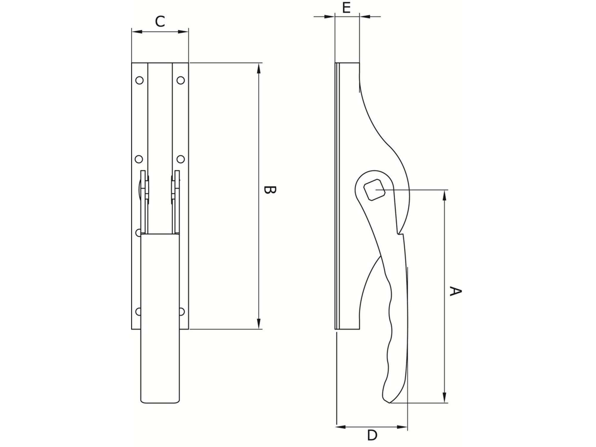 DX Pompespagnolet verzinkt espomp 13 13MM