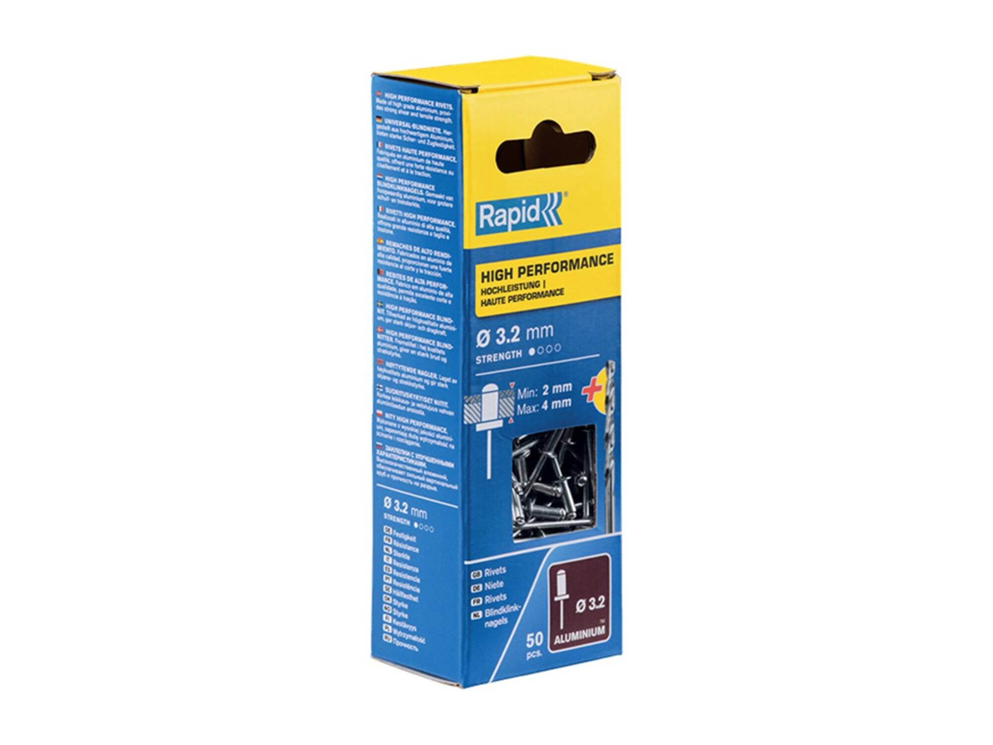 Rapid Blindklinknagel High Performance 3,2X8 MM
