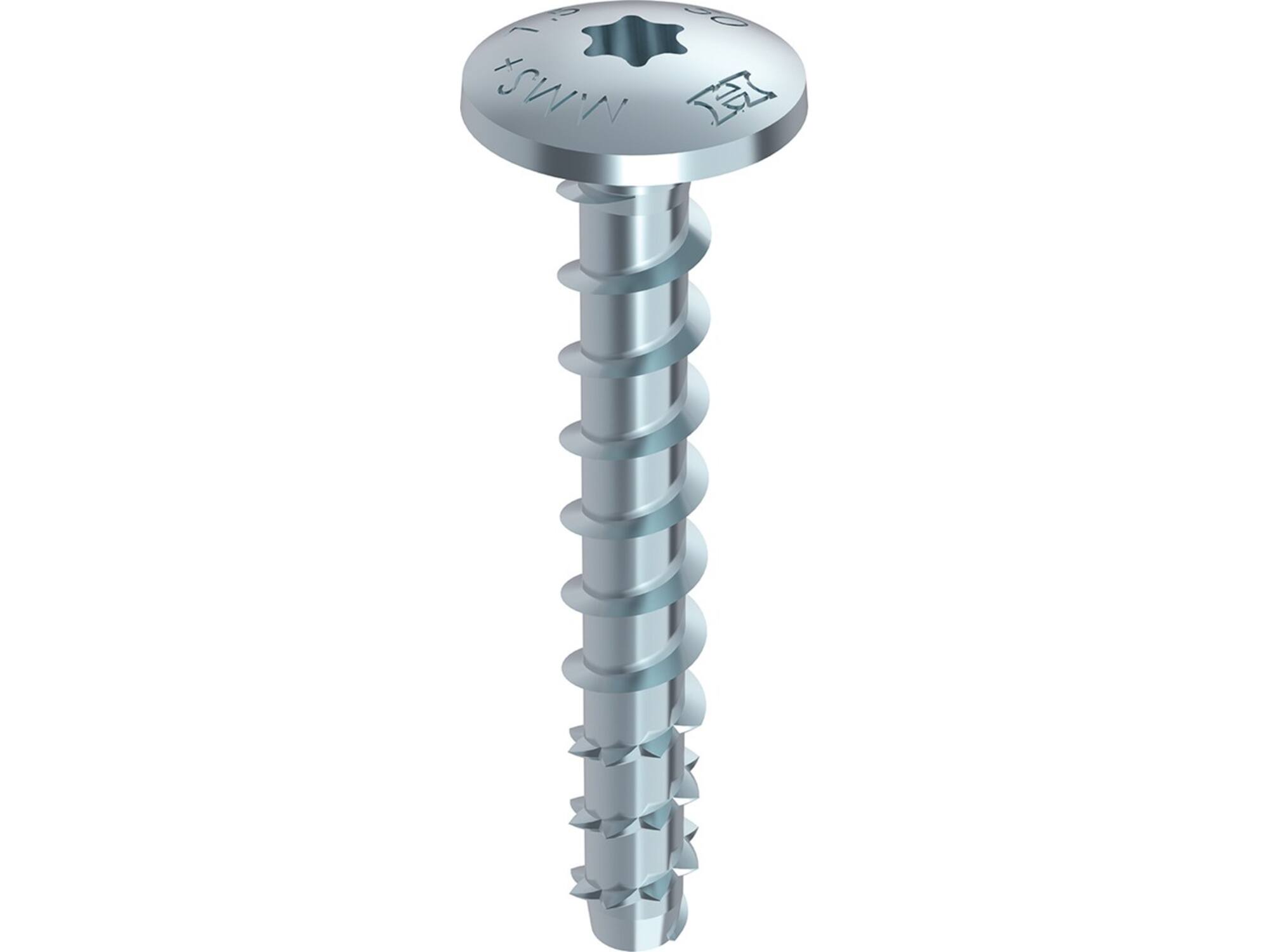 Heco Multi-monti anker platkop MMS-MS 7,5X60MM 50 stuks