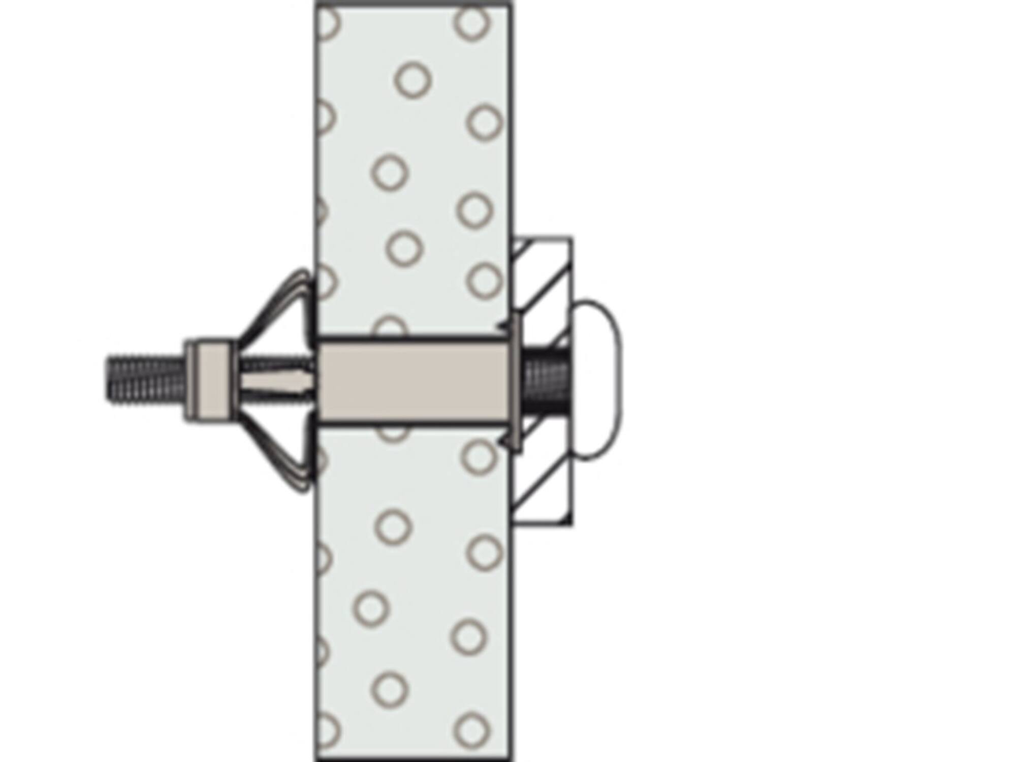 Fischer Hollewandplug met schroef HM-S 4X32MM 50st