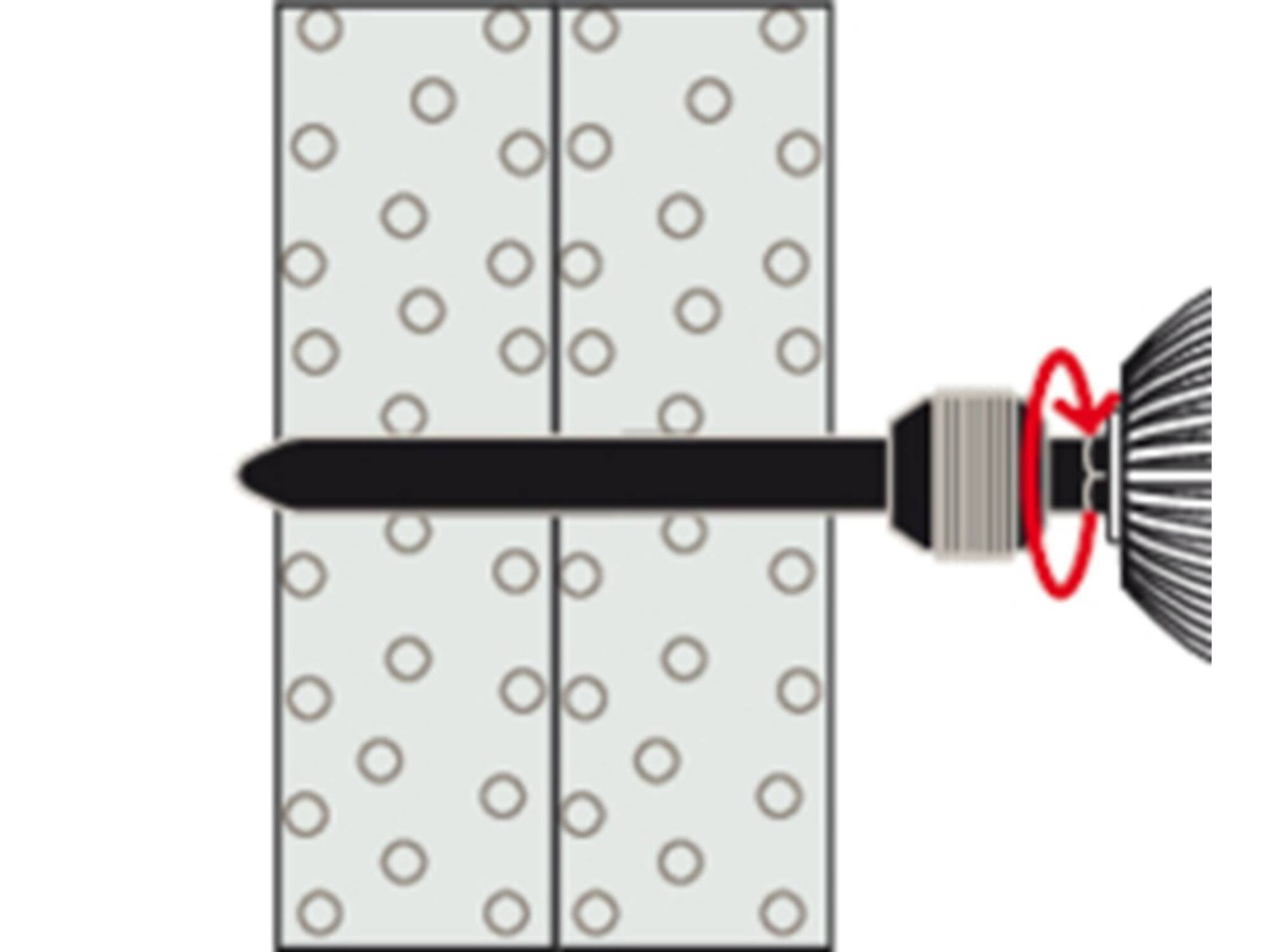 Fischer Gipsplaatplug GK 100st