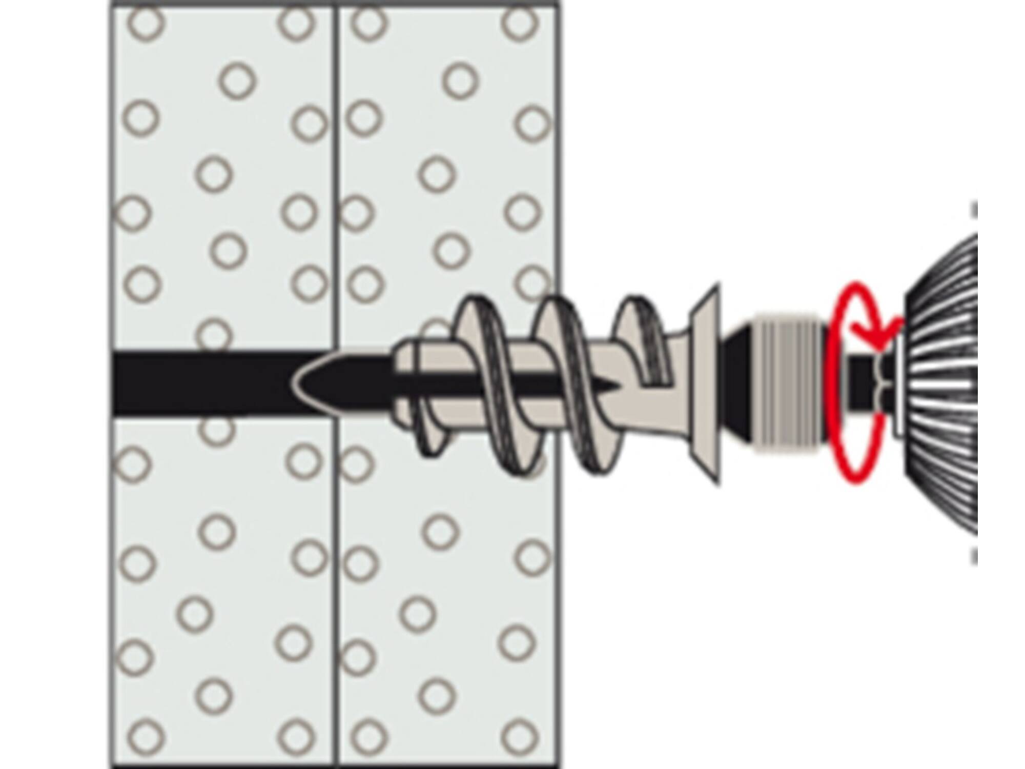 Fischer Gipsplaatplug GK 100st
