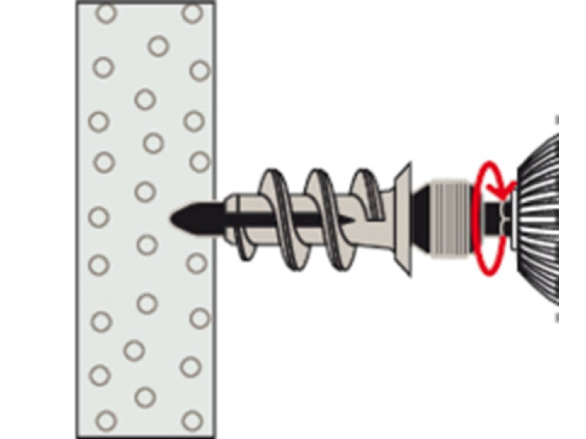 Fischer Gipsplaatplug GK 100st