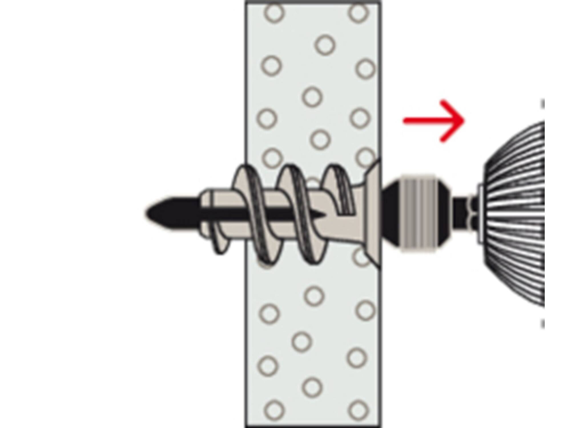 Fischer Gipsplaatplug GK 100st