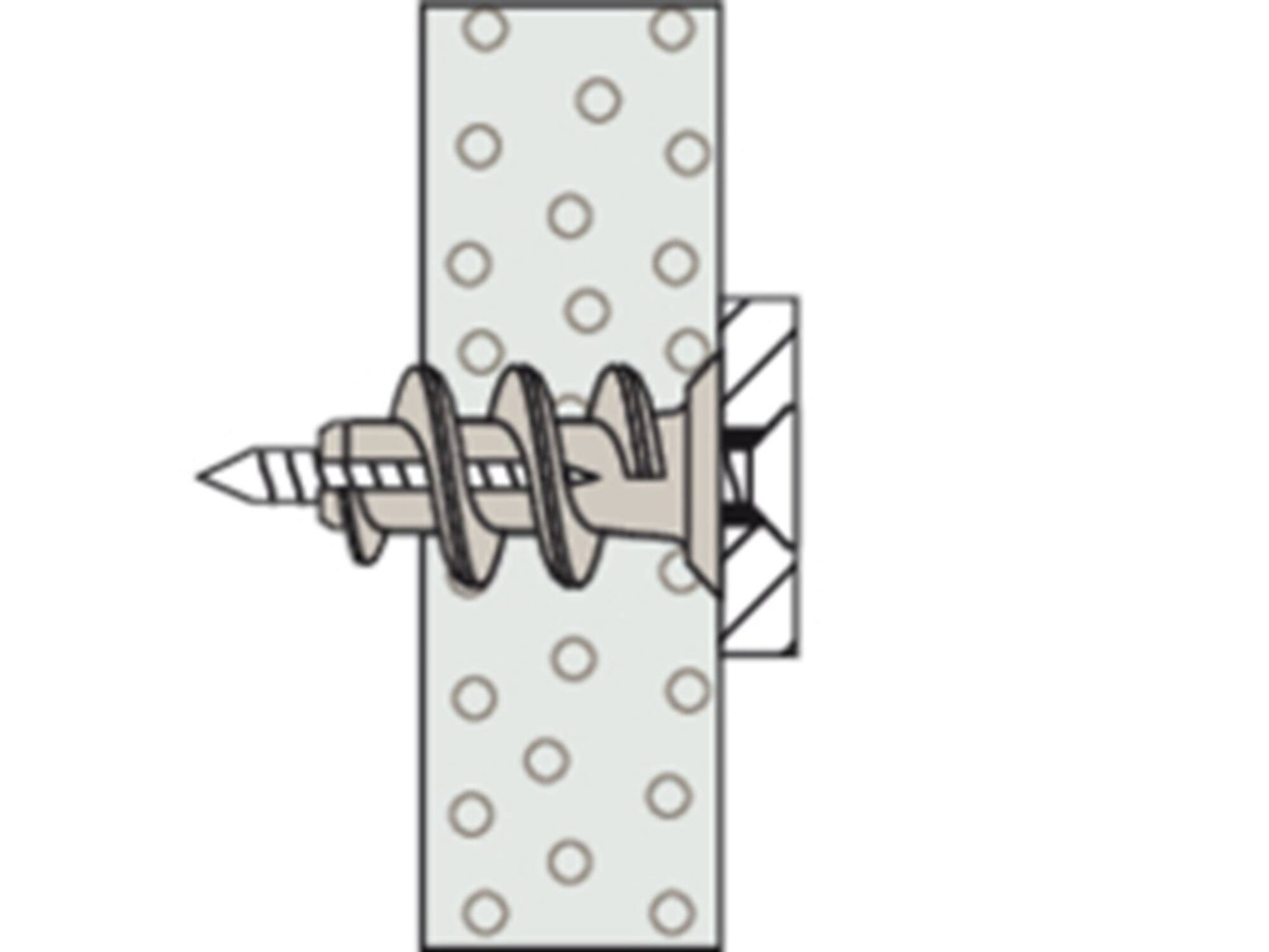 Fischer Gipsplaatplug GK 100st