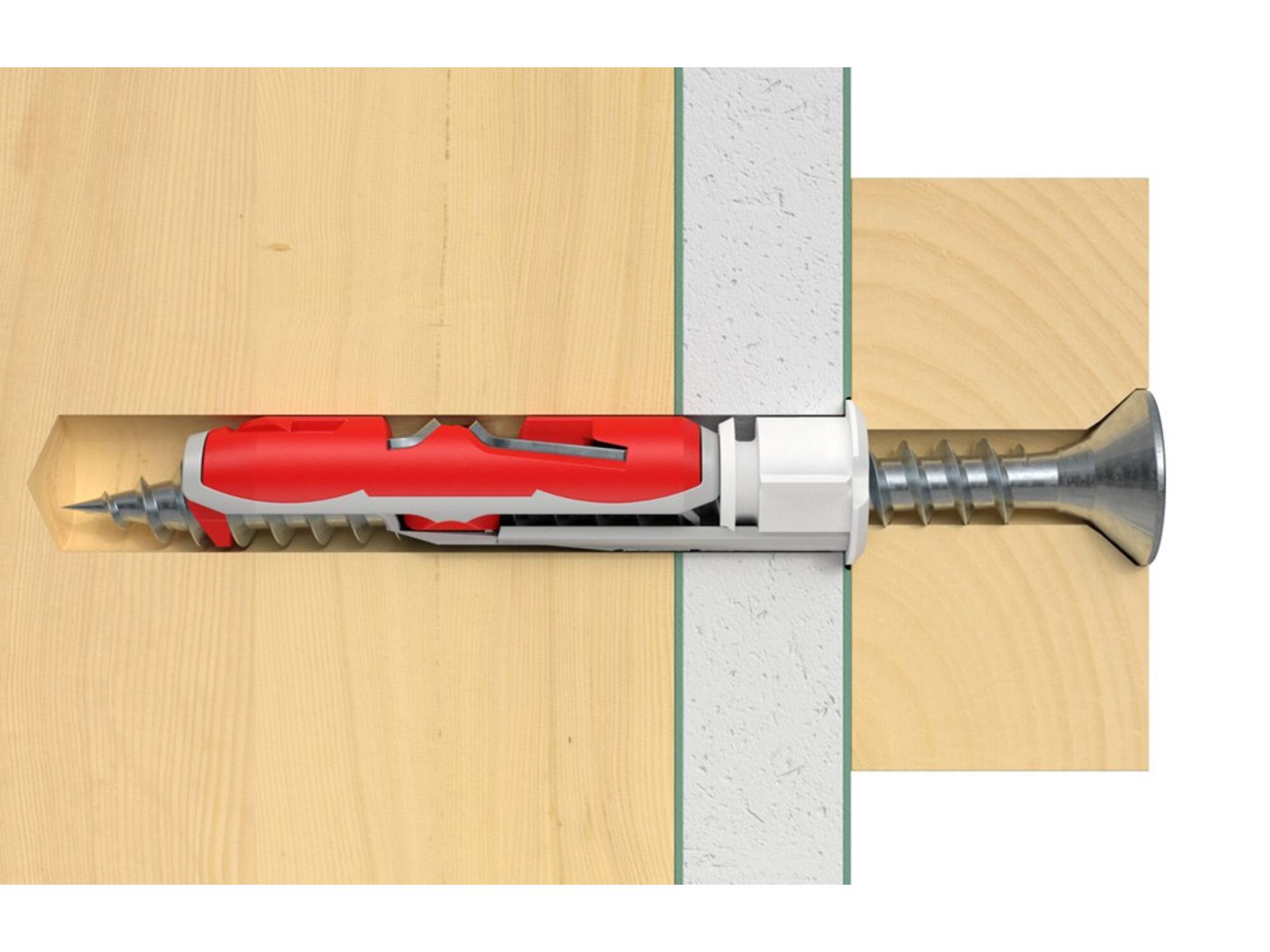 Fischer Hollewandplug DUOTEC 12 MM 10st