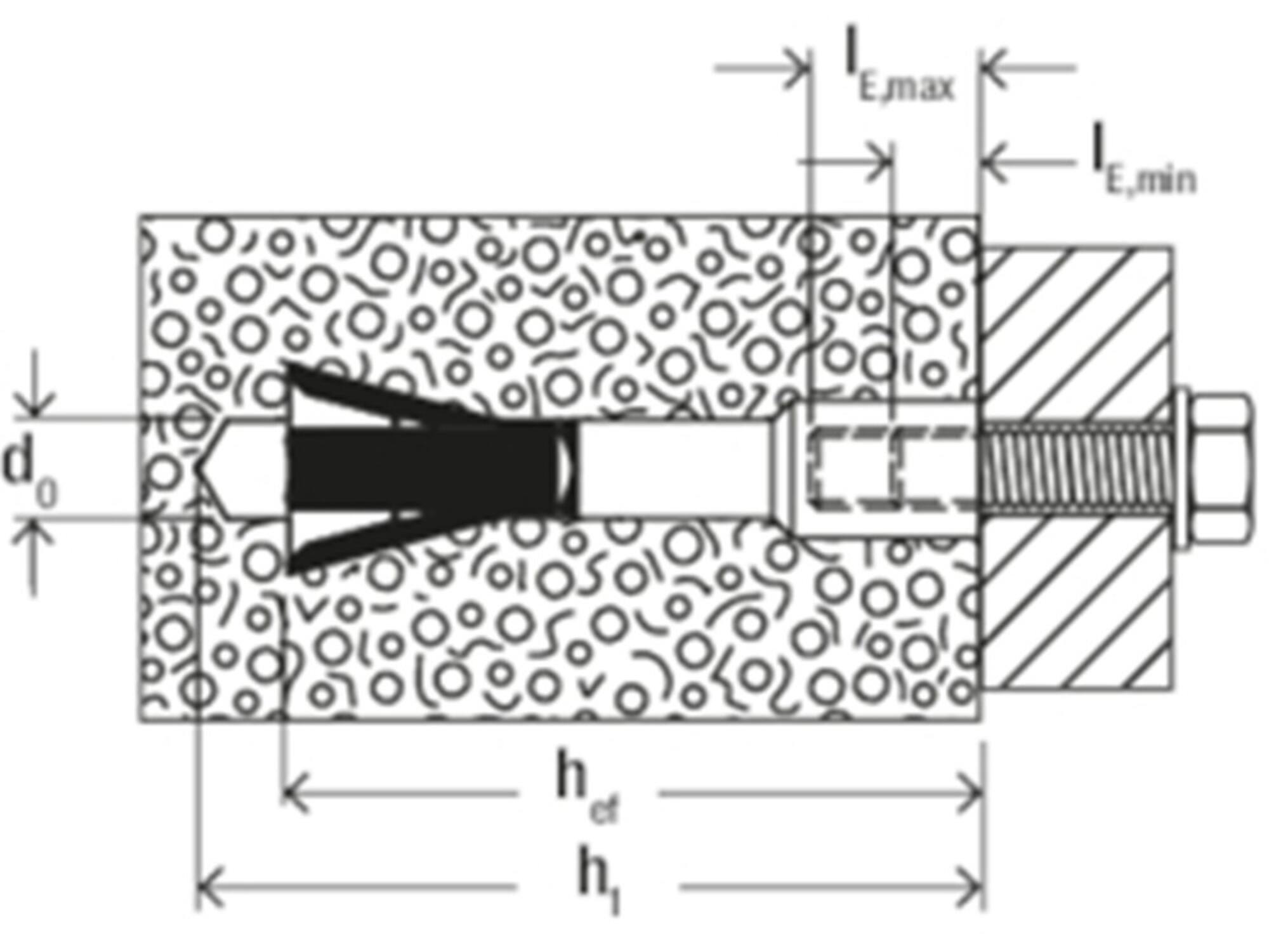 FISCHER Cellenbetonanker FPX-I M8