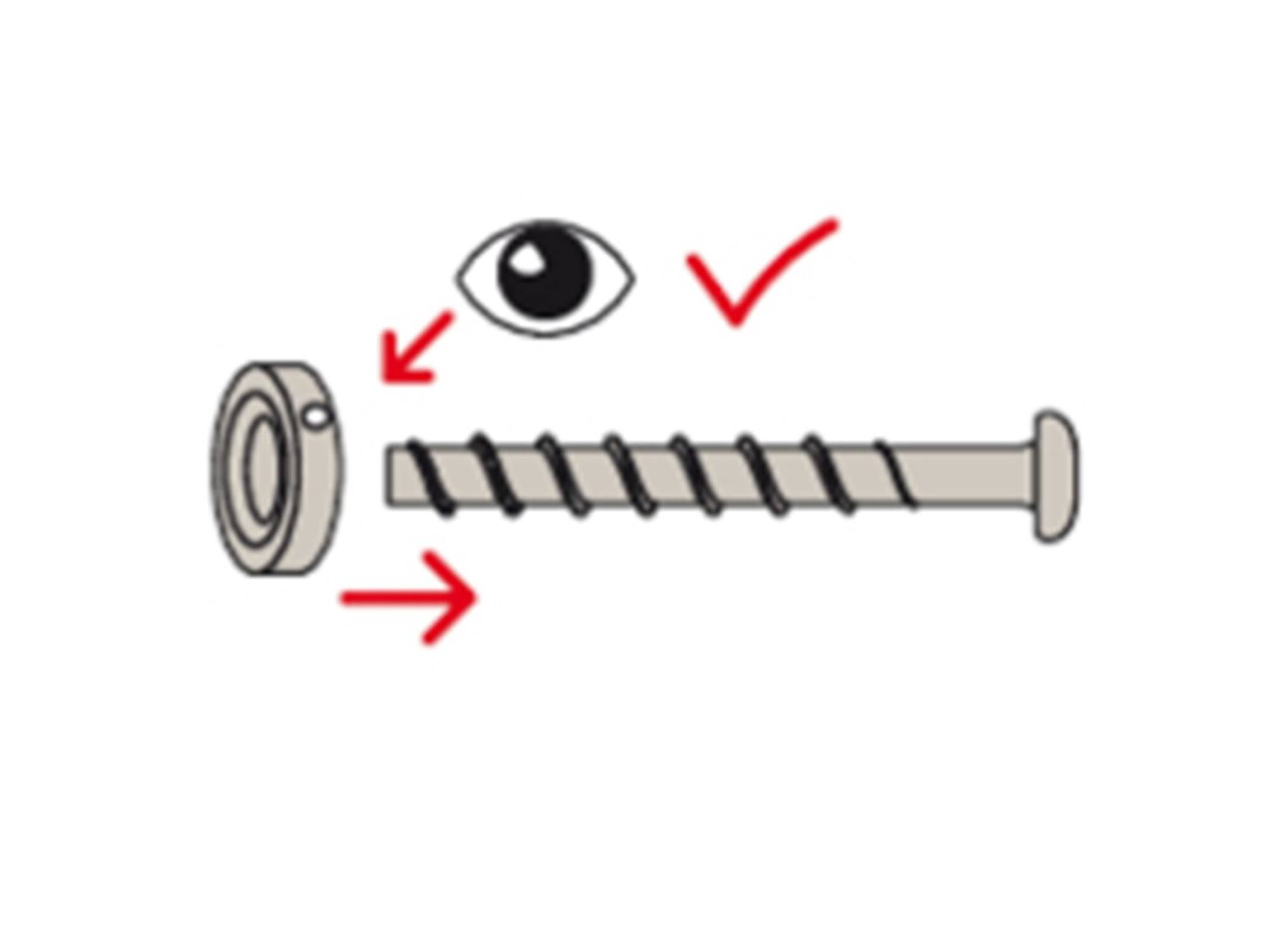 Fischer Betonschroef bolkop FBS II 6X40MM/T30 100st