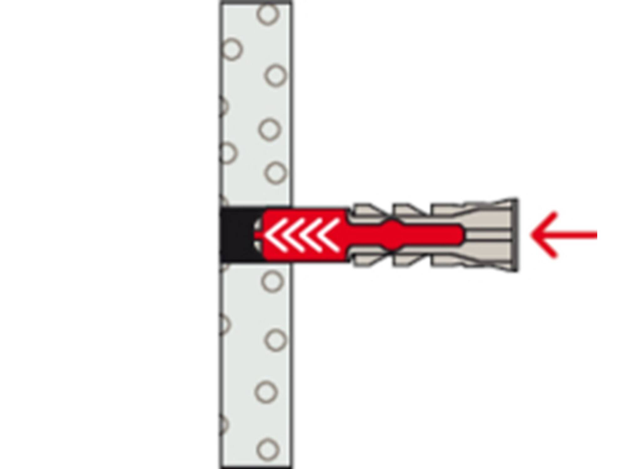 Fischer Plug nylon DUOPOWER 8X40 100 stuks