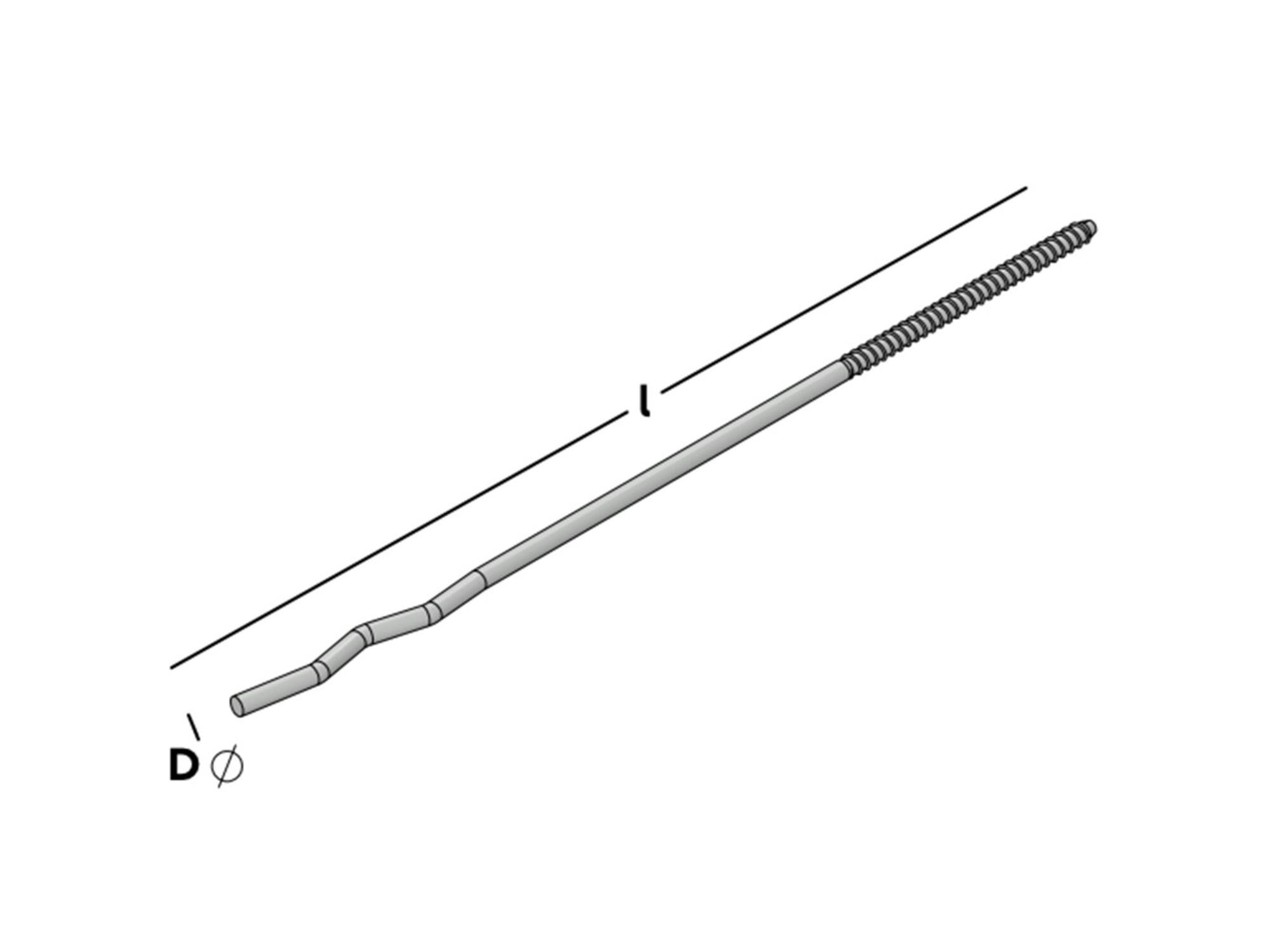 GB UNI-boorspouwanker met houtdraad 250X4 250st