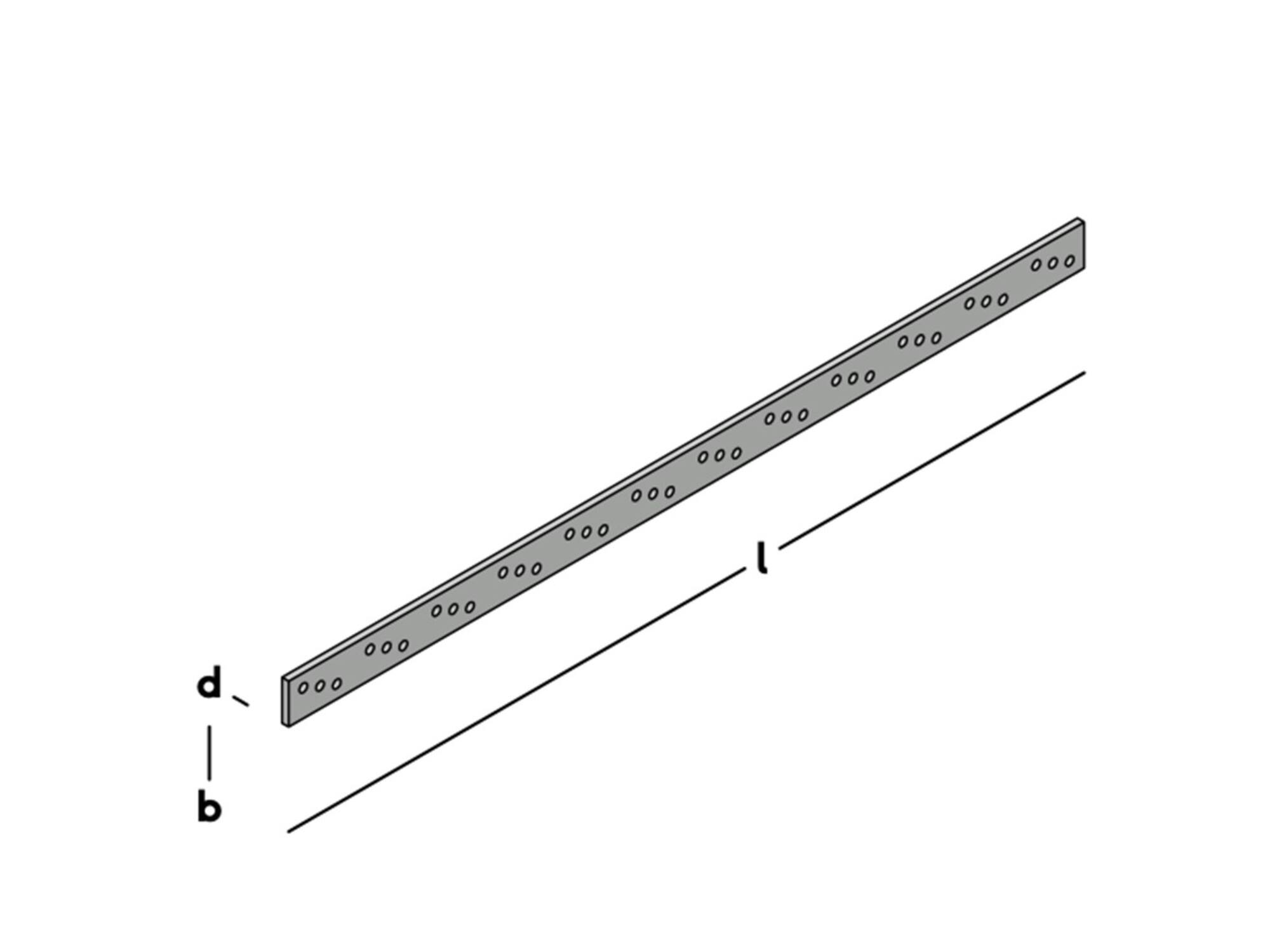 GB Ankerstrip verzinkt 600X30X5