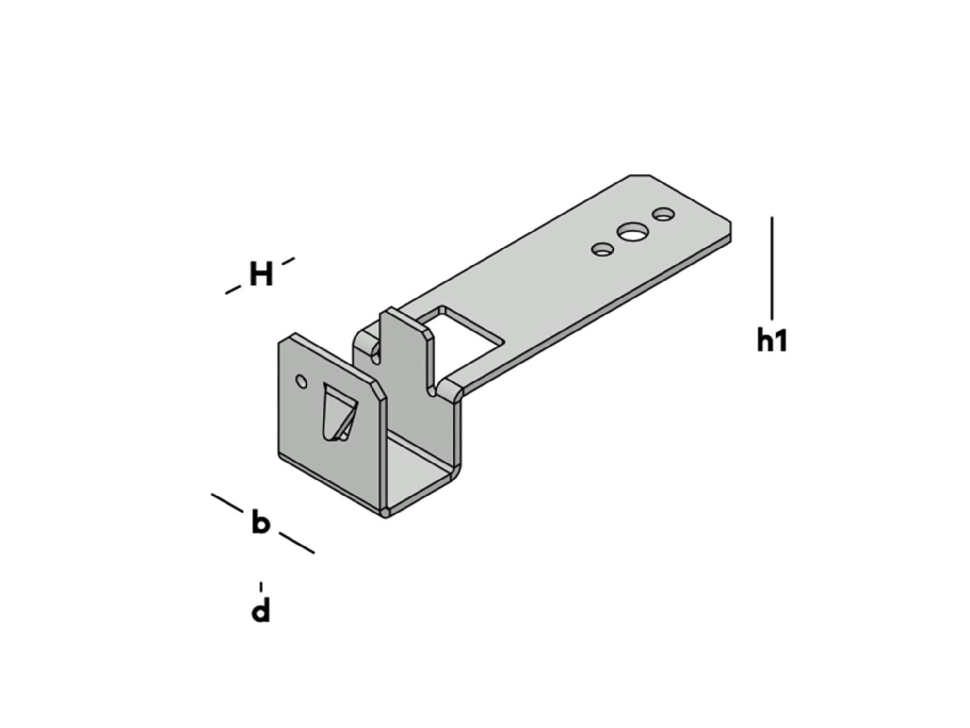 GB Randbekistingsanker as verzinkt 19 MM