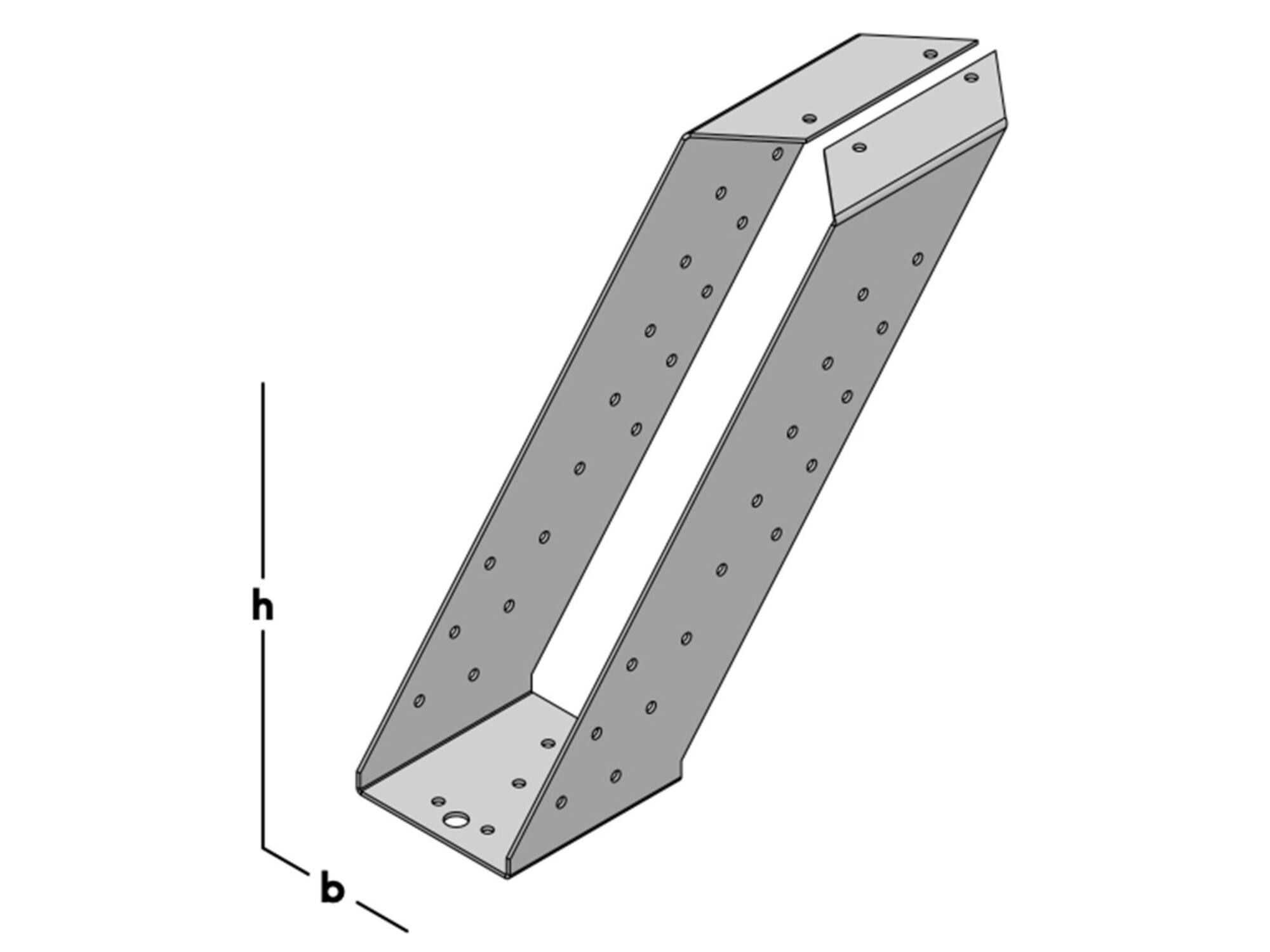 GB Gordinglas verzinkt 63X175