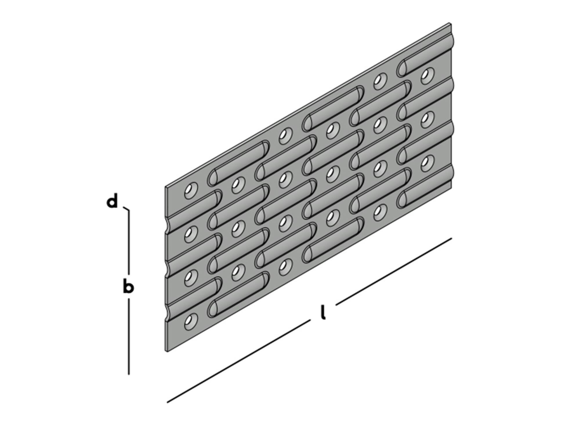 GB Spijkerplaat verzinkt 75X150 MM