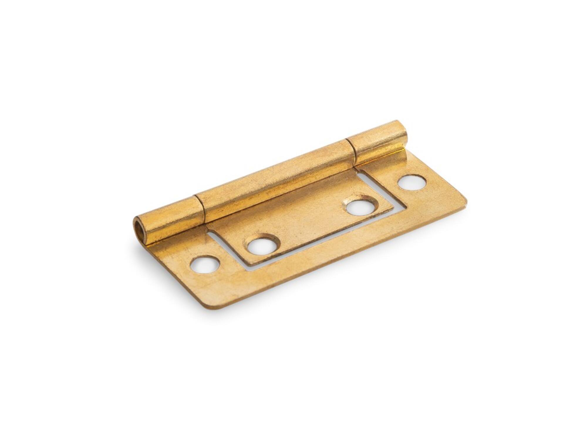 DX Louvredeurscharnier vermessingd lds 501b 50X24 MM